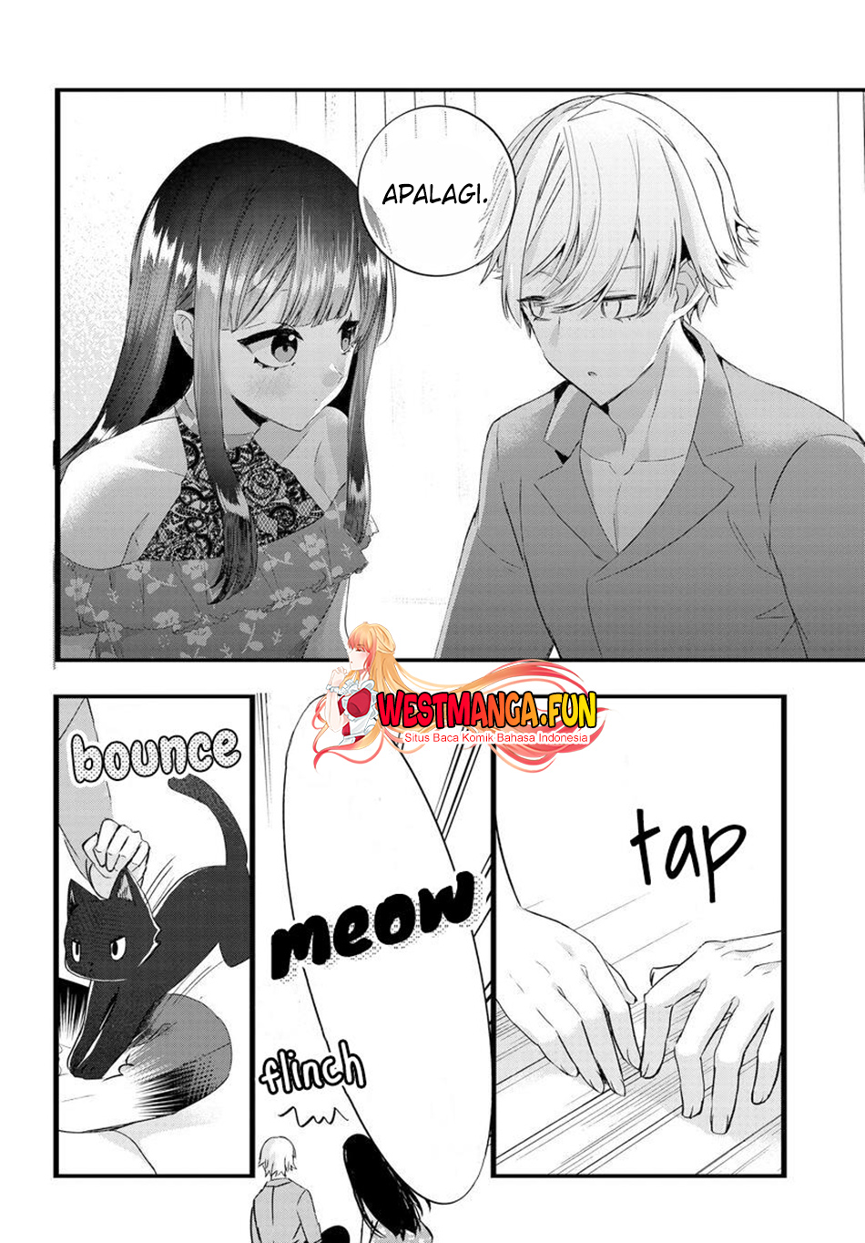 Chiteki de Cool na Kouhai Bijo, Ore no Kai Neko ni naru Chapter 26 Gambar 6