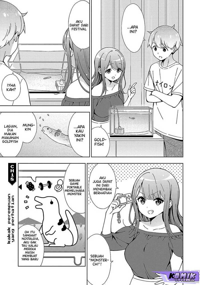 Baca Manga Onee-chan wa Game o Suruto Hito ga Kawaru Onee-chan Chapter 18 bahasa Indonesia Gambar 2