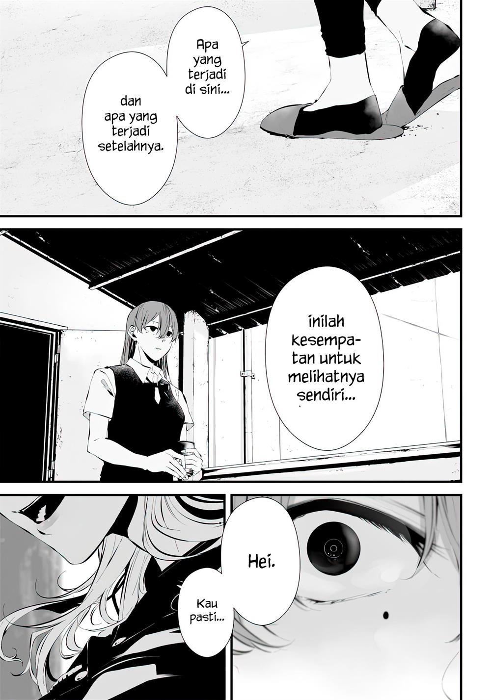 Tsurenai Hodo Aokute Azatoi Kurai ni Akai Chapter 13.5 Gambar 13