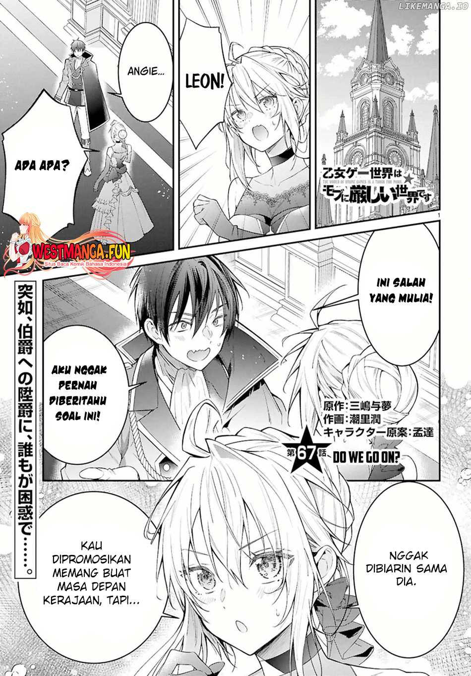 Baca Manga Otome Game Sekai wa Mob ni Kibishii Sekai Desu Chapter 67 Gambar 2