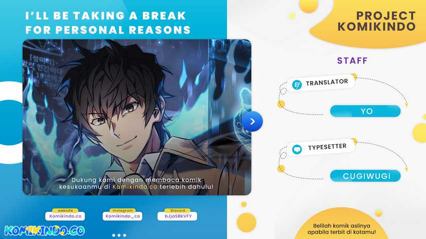 Baca Komik I’ll be Taking a Break for Personal Reasons Chapter 118 Gambar 1