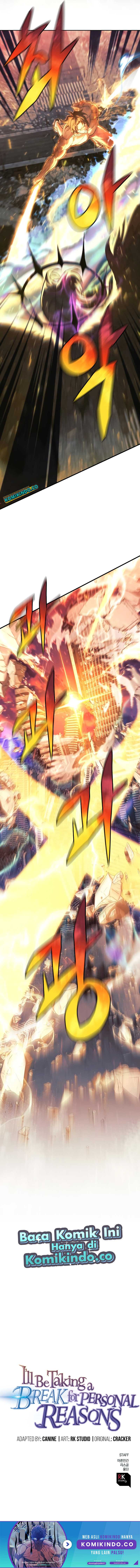I’ll be Taking a Break for Personal Reasons Chapter 118 Gambar 16