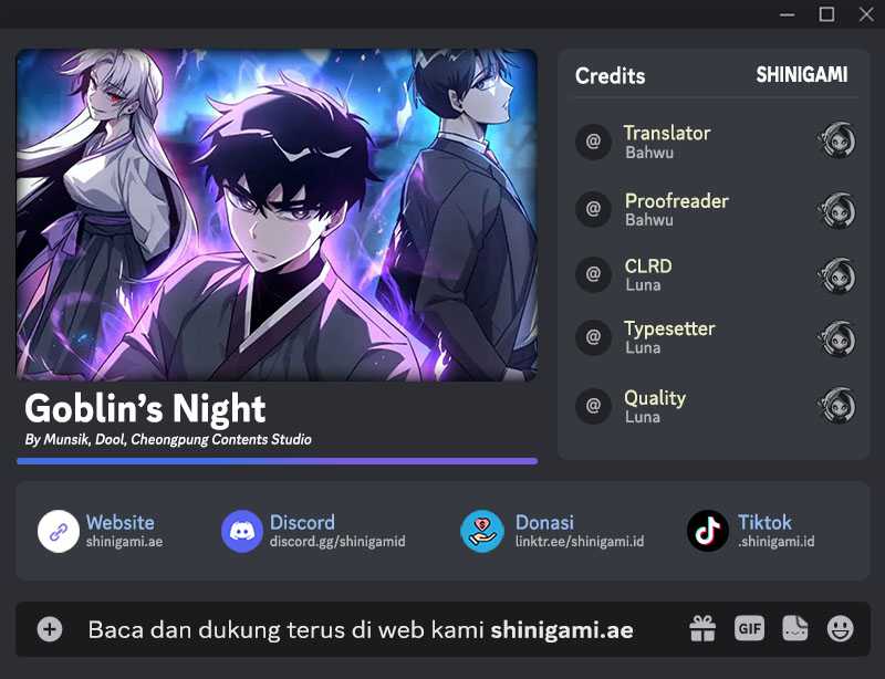 Baca Komik Goblin’s Night Chapter 62 Gambar 1