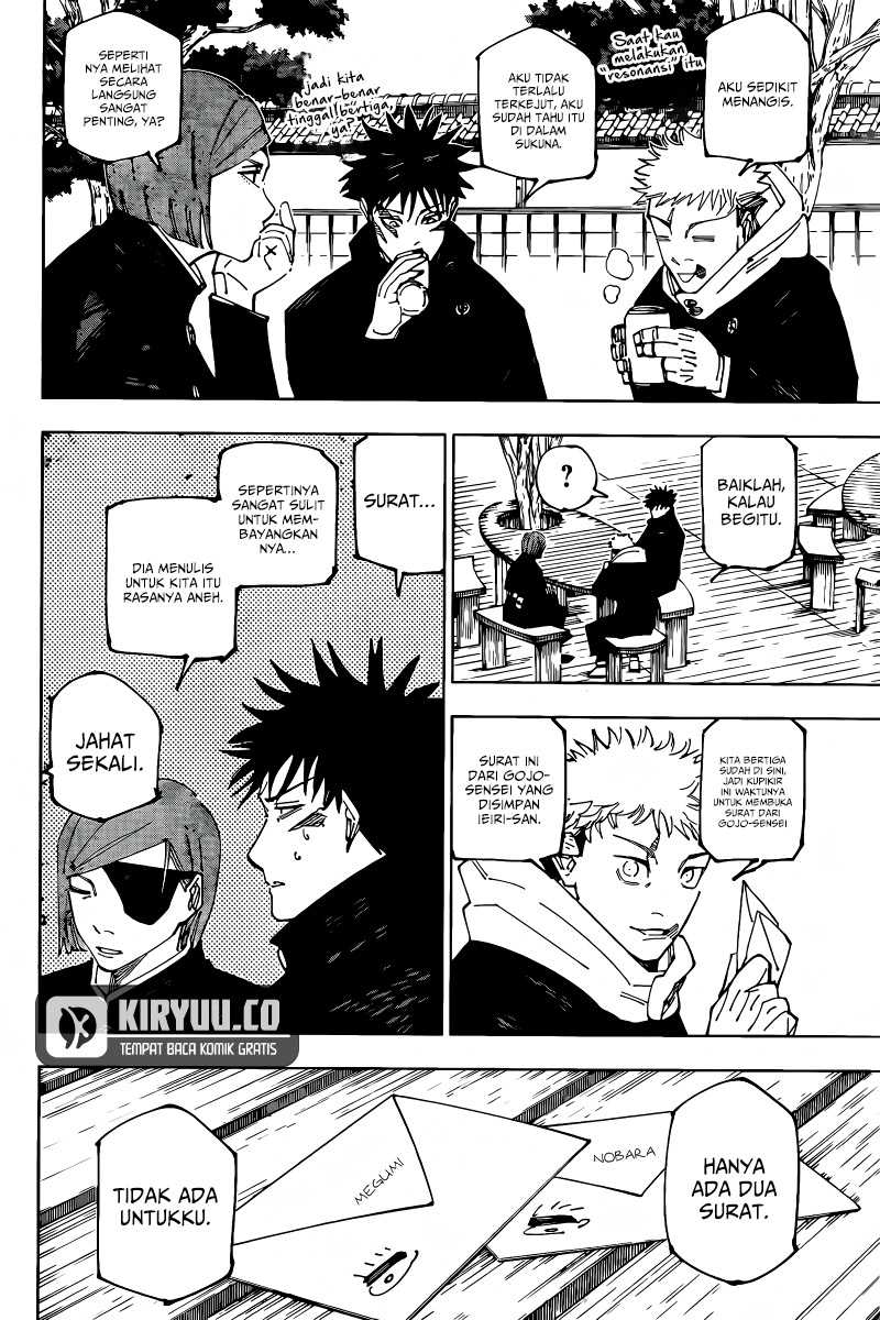 Jujutsu Kaisen Chapter 268 Gambar 14