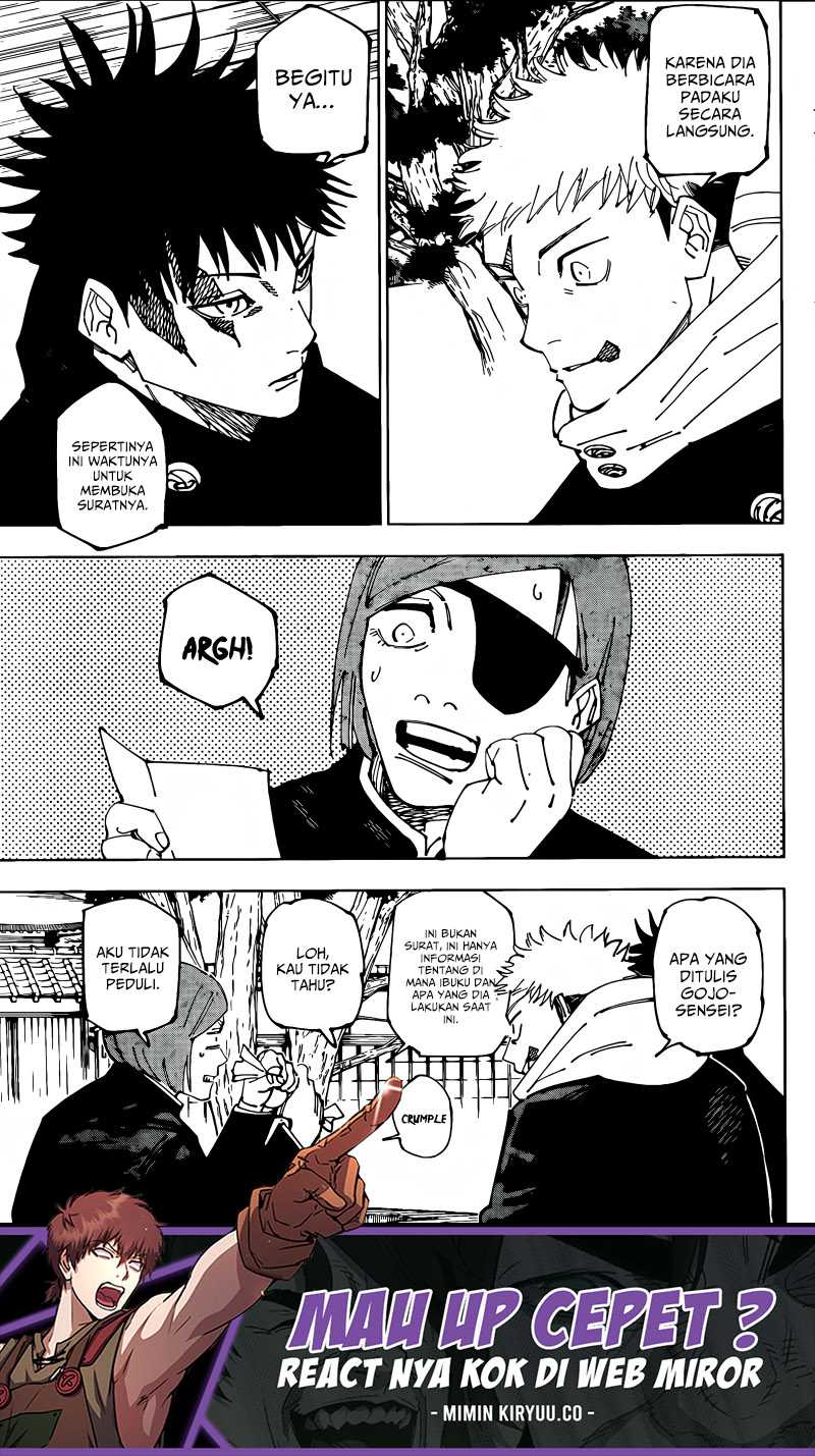 Jujutsu Kaisen Chapter 268 Gambar 15