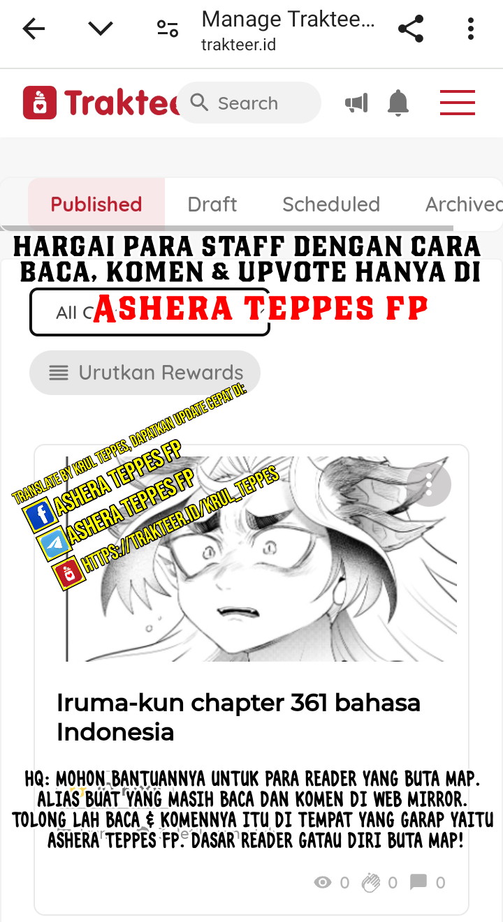 Mairimashita! Iruma-kun Chapter 358 Gambar 25