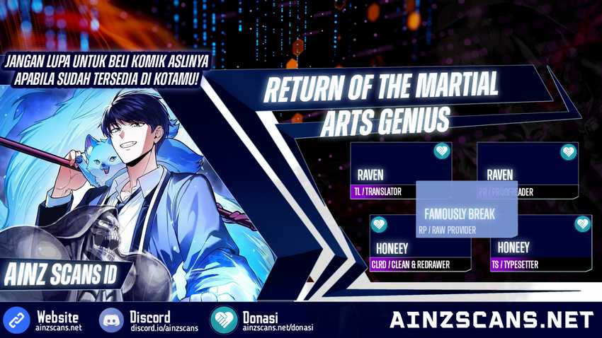 Baca Komik Return Of The Martial Arts Genius Chapter 42 Gambar 1