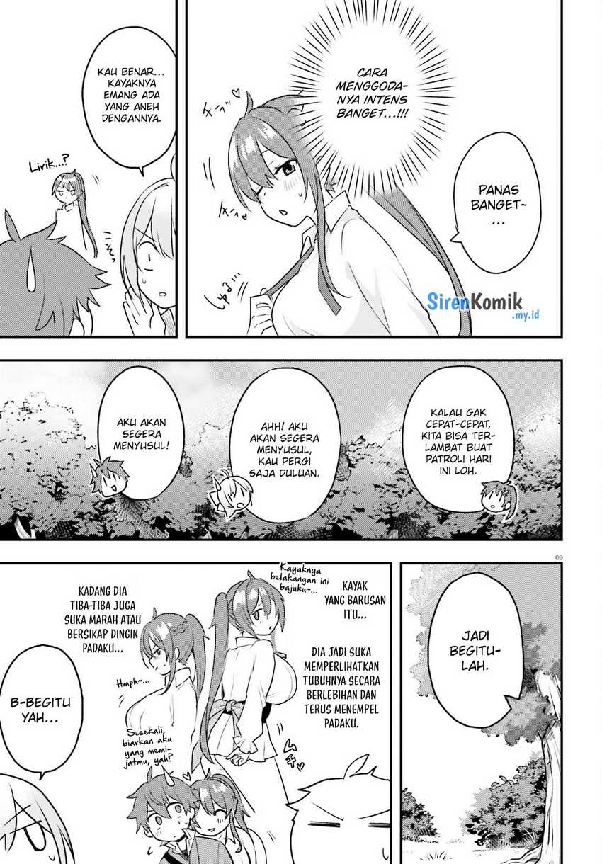 Imouto ga Onna Kishi Gakuen ni Nyuugaku Shitara Naze ka Kyuukoku no Eiyuu ni narimashita. Boku ga. Chapter 8 bahasa Indonesia Gambar 10