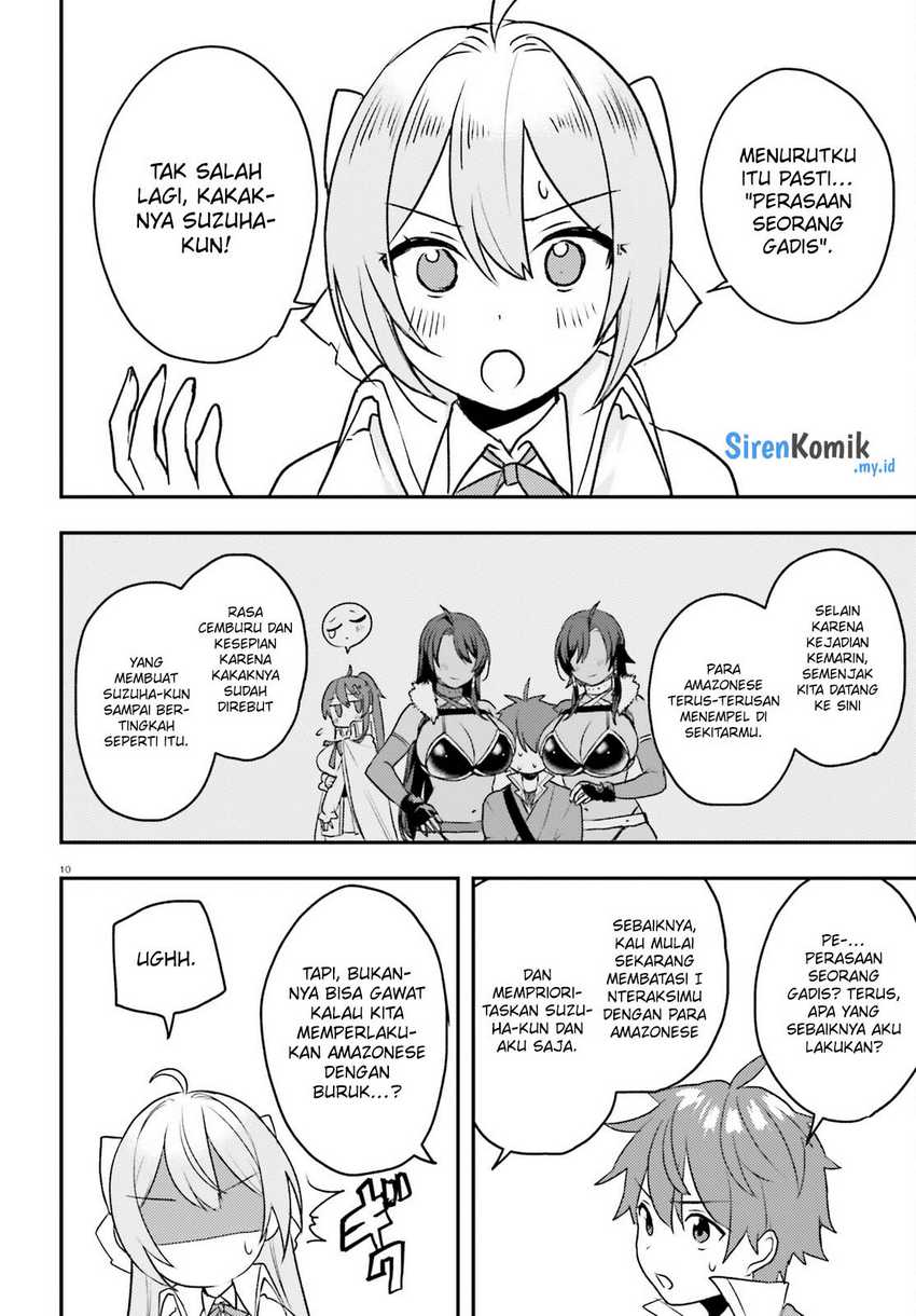 Imouto ga Onna Kishi Gakuen ni Nyuugaku Shitara Naze ka Kyuukoku no Eiyuu ni narimashita. Boku ga. Chapter 8 bahasa Indonesia Gambar 11