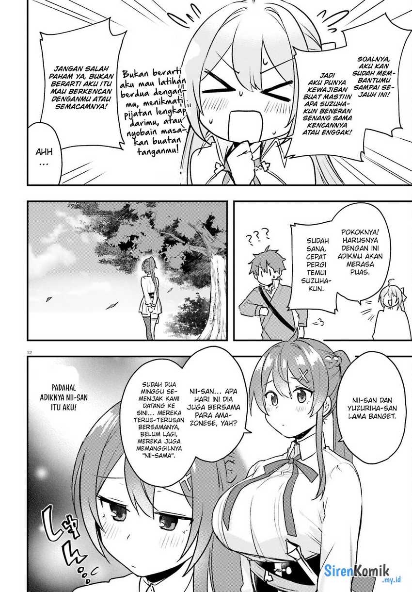 Imouto ga Onna Kishi Gakuen ni Nyuugaku Shitara Naze ka Kyuukoku no Eiyuu ni narimashita. Boku ga. Chapter 8 bahasa Indonesia Gambar 13