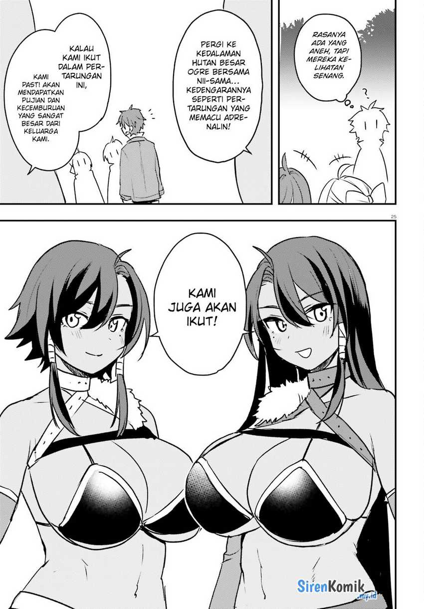 Imouto ga Onna Kishi Gakuen ni Nyuugaku Shitara Naze ka Kyuukoku no Eiyuu ni narimashita. Boku ga. Chapter 8 bahasa Indonesia Gambar 26