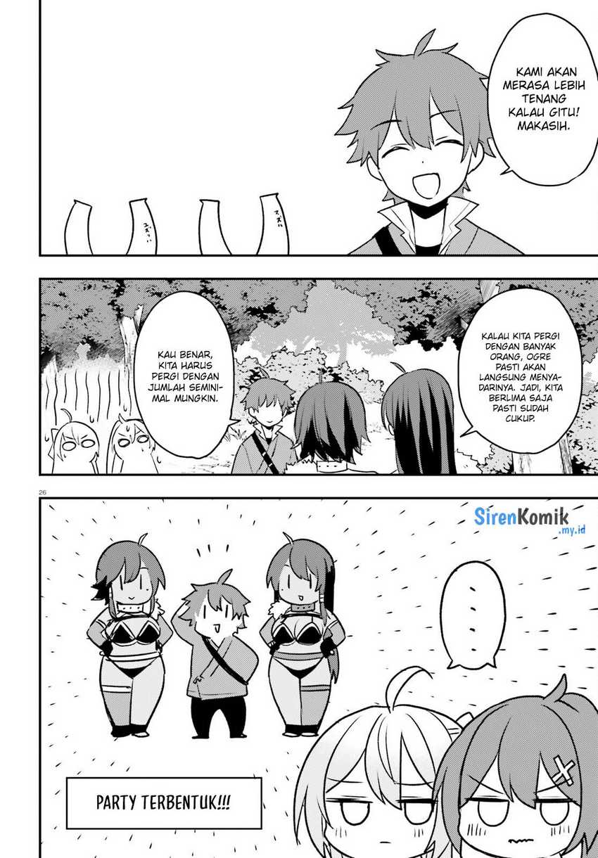 Imouto ga Onna Kishi Gakuen ni Nyuugaku Shitara Naze ka Kyuukoku no Eiyuu ni narimashita. Boku ga. Chapter 8 bahasa Indonesia Gambar 27