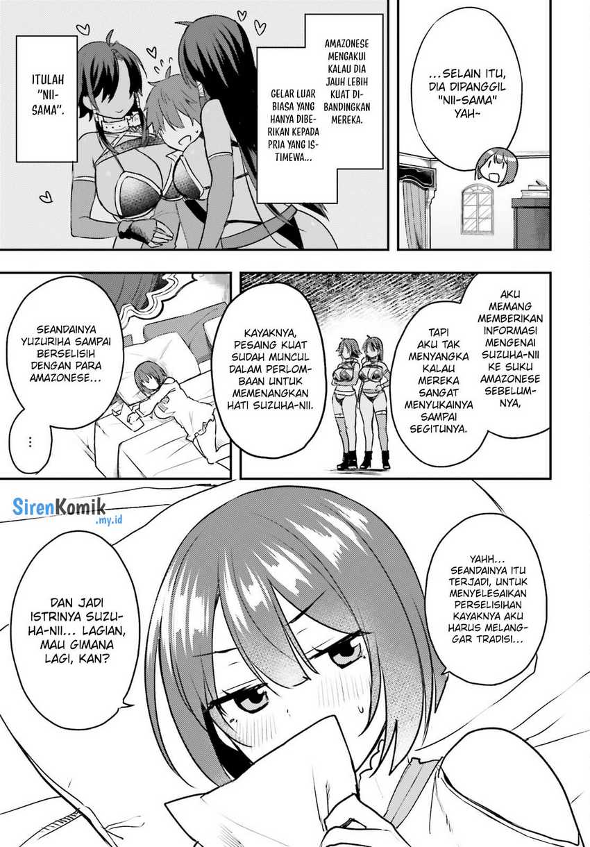 Imouto ga Onna Kishi Gakuen ni Nyuugaku Shitara Naze ka Kyuukoku no Eiyuu ni narimashita. Boku ga. Chapter 8 bahasa Indonesia Gambar 4