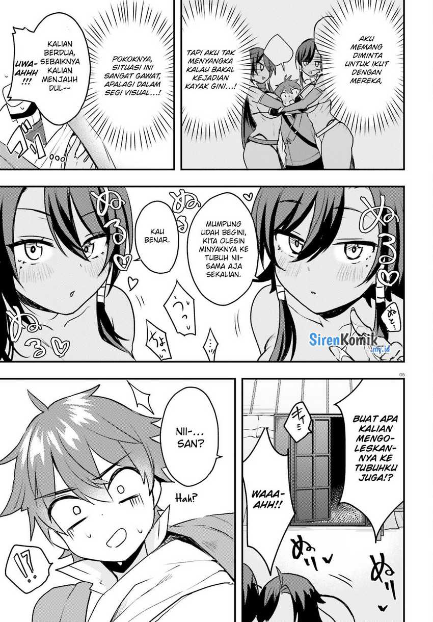 Imouto ga Onna Kishi Gakuen ni Nyuugaku Shitara Naze ka Kyuukoku no Eiyuu ni narimashita. Boku ga. Chapter 8 bahasa Indonesia Gambar 6