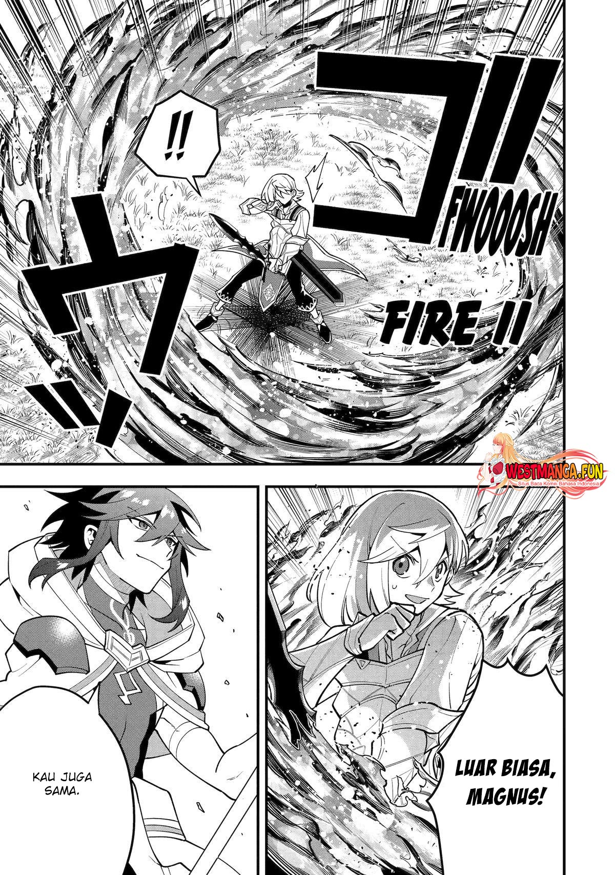 Kouryakuhon o Kushi Suru Saikyou no Mahoutsukai ~”meirei sa sero” to wa Iwa Senai Oreryuu Mao Tobatsu Saizen Ruuto ~ Chapter 60 Gambar 15