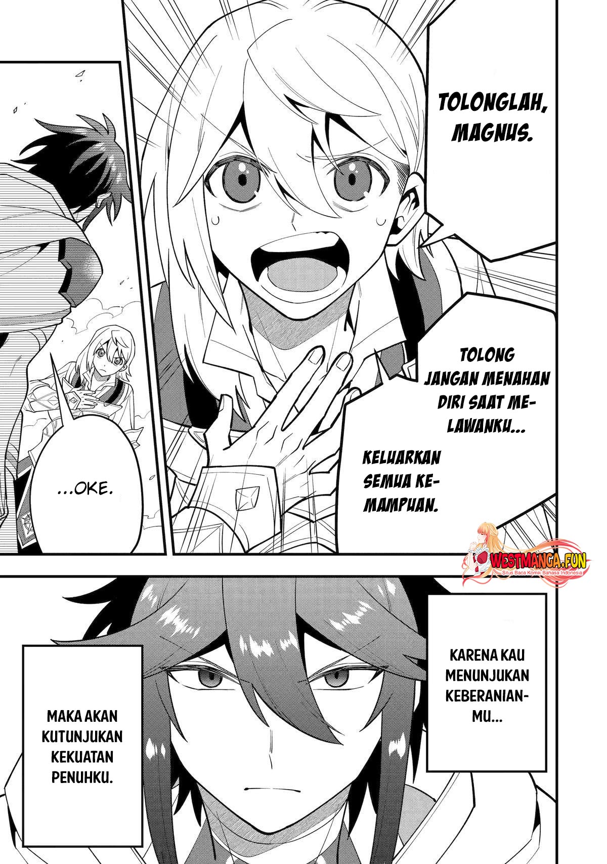 Kouryakuhon o Kushi Suru Saikyou no Mahoutsukai ~”meirei sa sero” to wa Iwa Senai Oreryuu Mao Tobatsu Saizen Ruuto ~ Chapter 60 Gambar 20