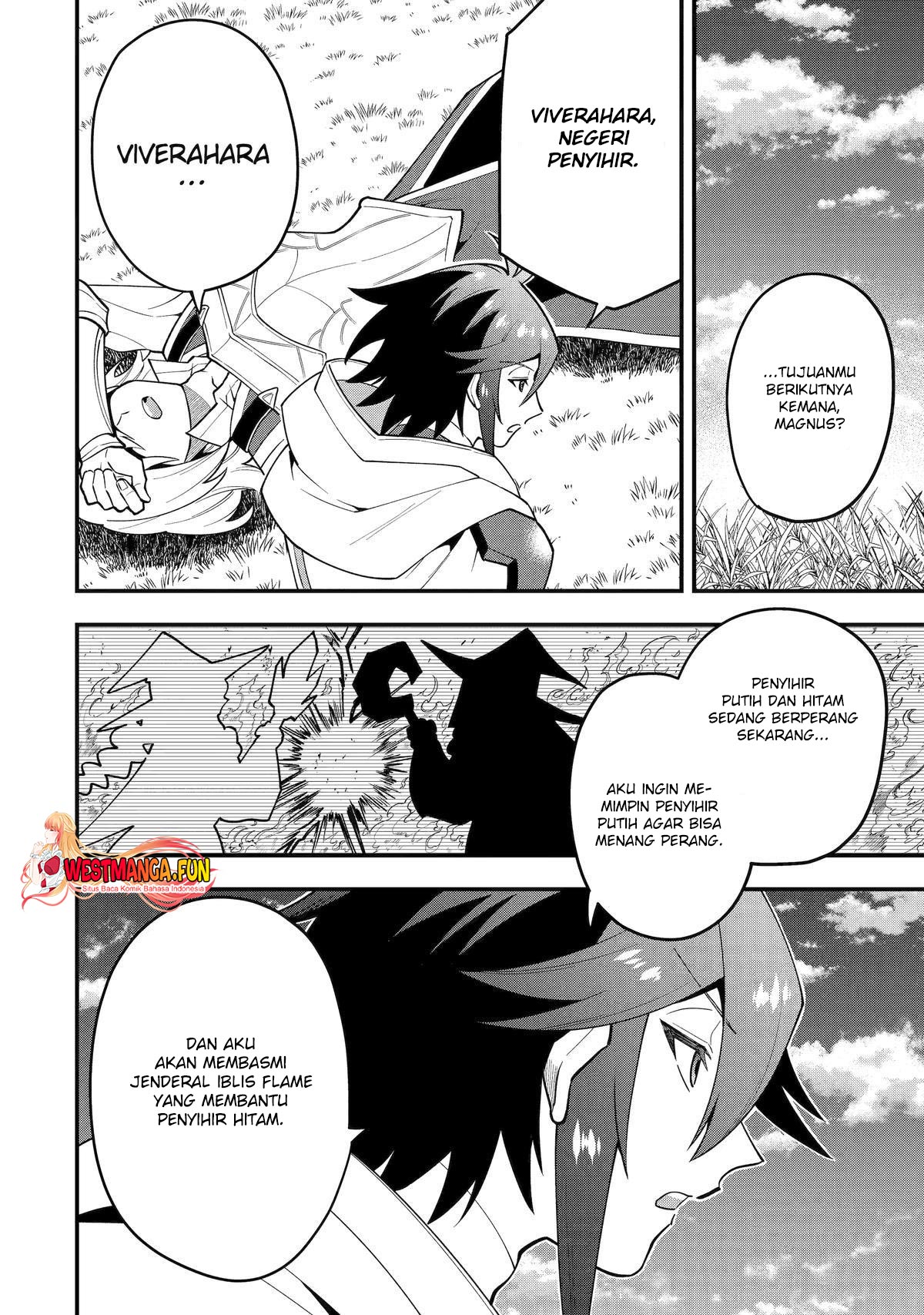 Kouryakuhon o Kushi Suru Saikyou no Mahoutsukai ~”meirei sa sero” to wa Iwa Senai Oreryuu Mao Tobatsu Saizen Ruuto ~ Chapter 60 Gambar 31