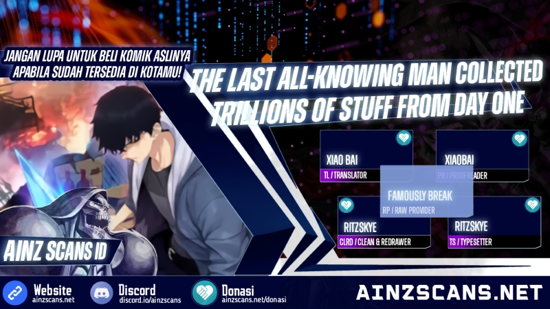 Baca Manhua The Last All-Knowing Man Collected Trillions of Stuff from Day One Chapter 24 bahasa Indonesia Gambar 2