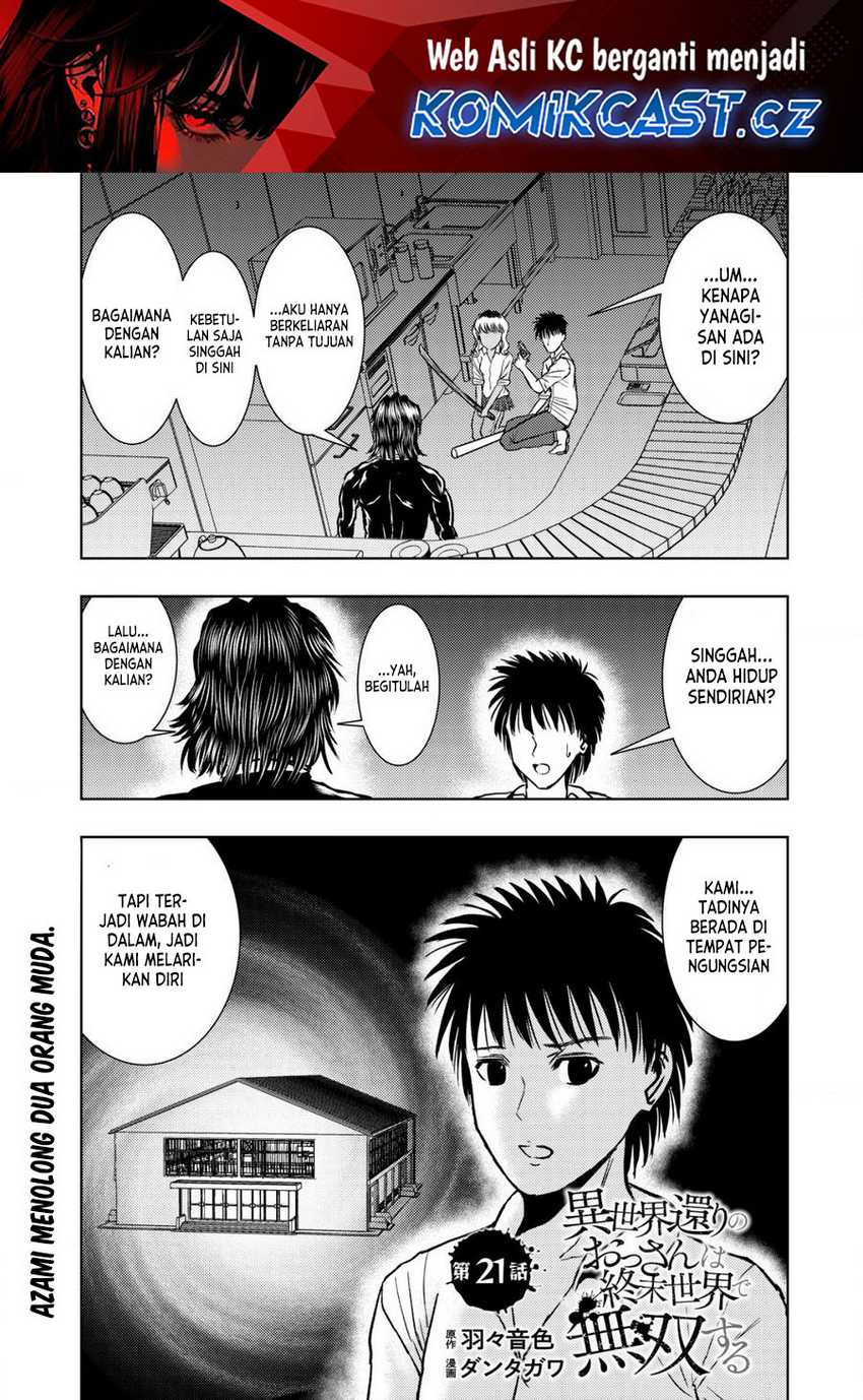 Baca Manga Isekai Kaeri no Ossan wa Shuumatsu de Sekai de Musou Suru Chapter 21.1 Gambar 2