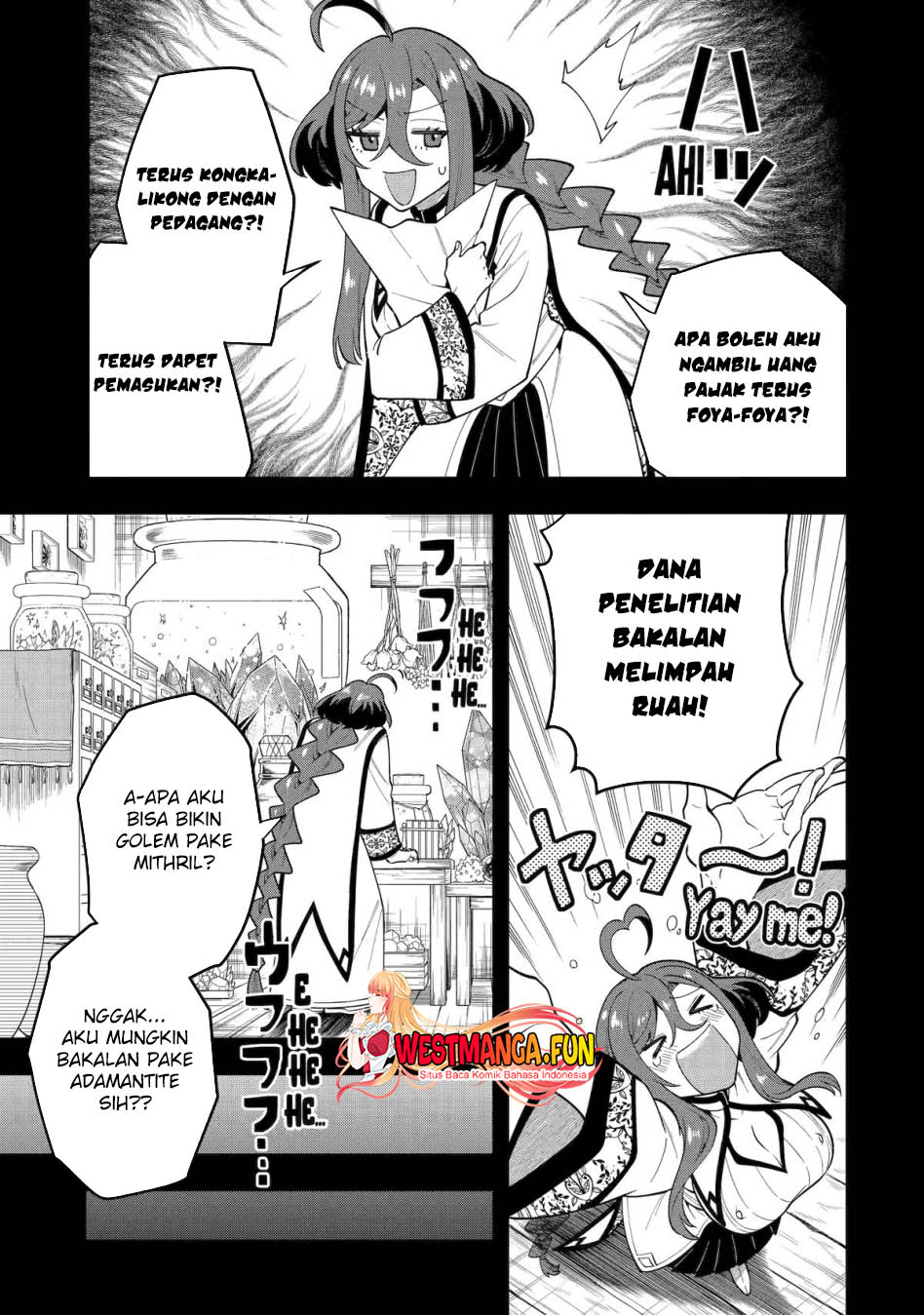 Kouryakuhon o Kushi Suru Saikyou no Mahoutsukai ~”meirei sa sero” to wa Iwa Senai Oreryuu Mao Tobatsu Saizen Ruuto ~ Chapter 61 Gambar 11