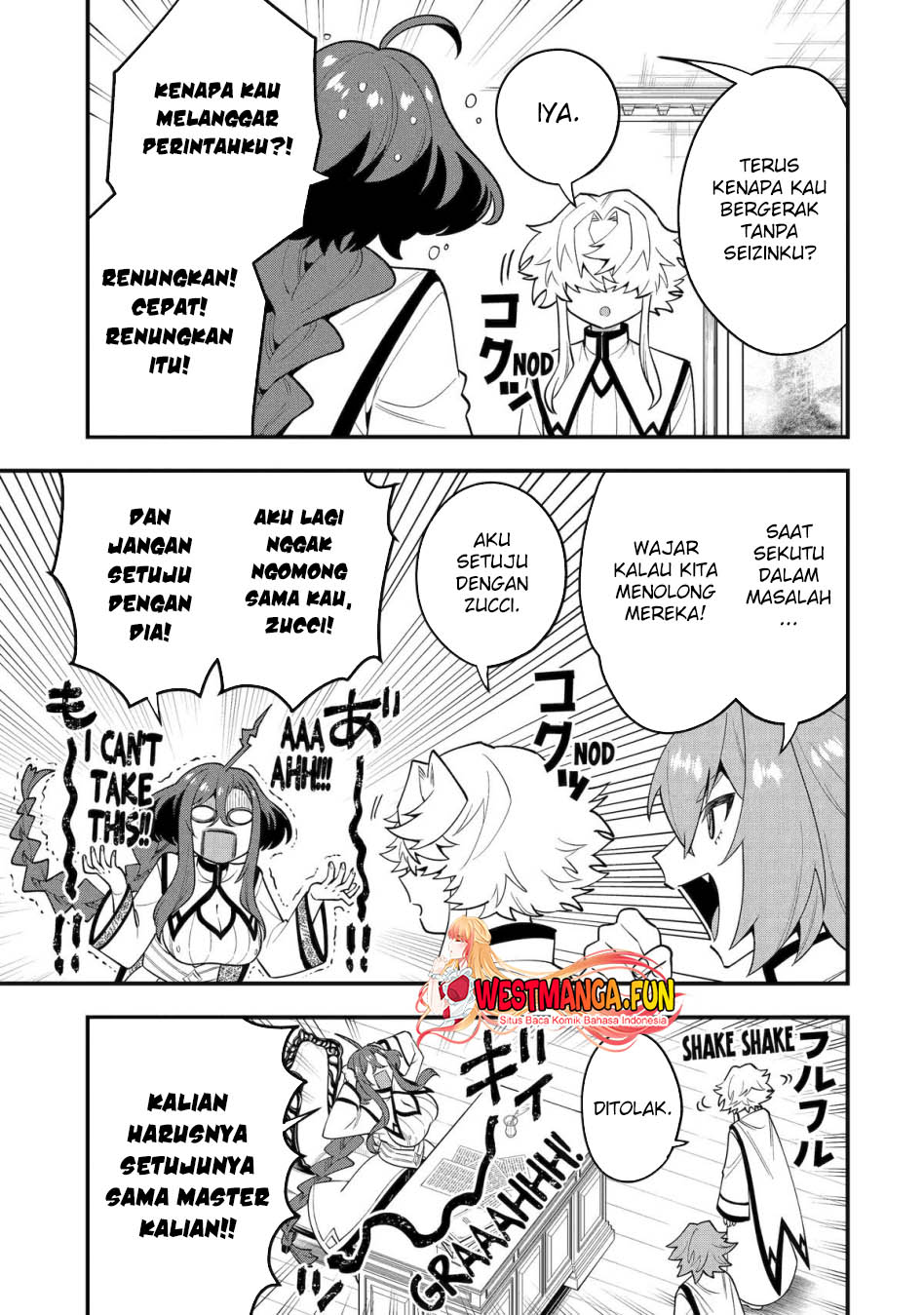 Kouryakuhon o Kushi Suru Saikyou no Mahoutsukai ~”meirei sa sero” to wa Iwa Senai Oreryuu Mao Tobatsu Saizen Ruuto ~ Chapter 61 Gambar 22