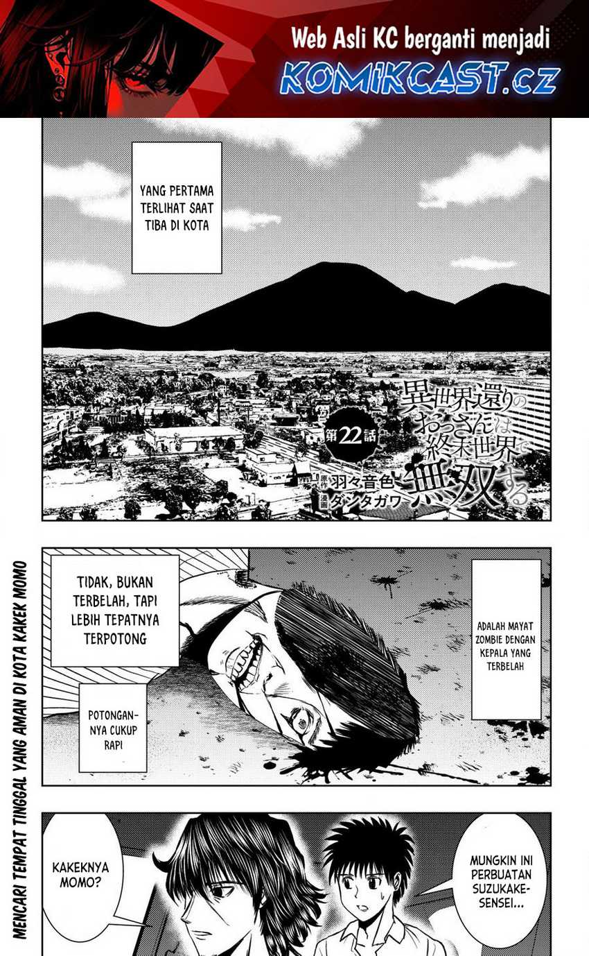 Baca Manga Isekai Kaeri no Ossan wa Shuumatsu de Sekai de Musou Suru Chapter 22 Gambar 2