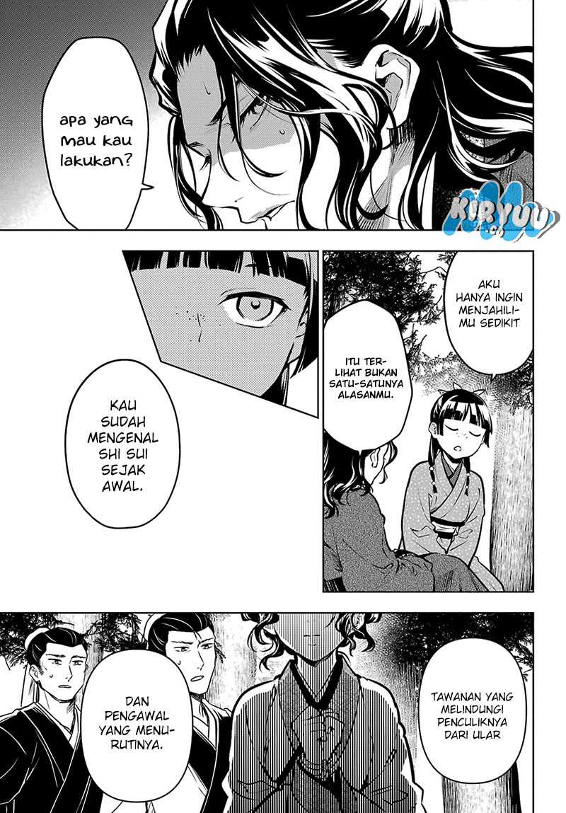 Kusuriya no Hitorigoto Chapter 74.1 Gambar 12