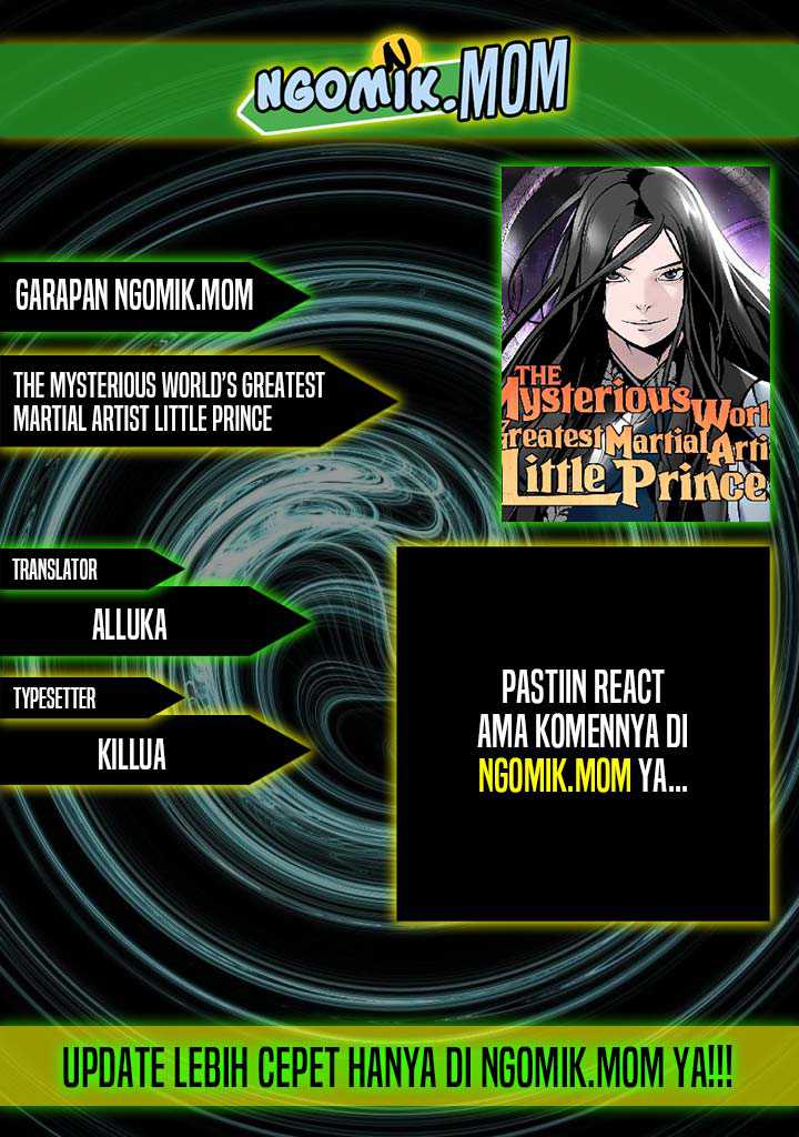 Baca Komik The Mysterious World’s Greatest Martial Artist Little Prince Chapter 27 bahasa Indonesia Gambar 1