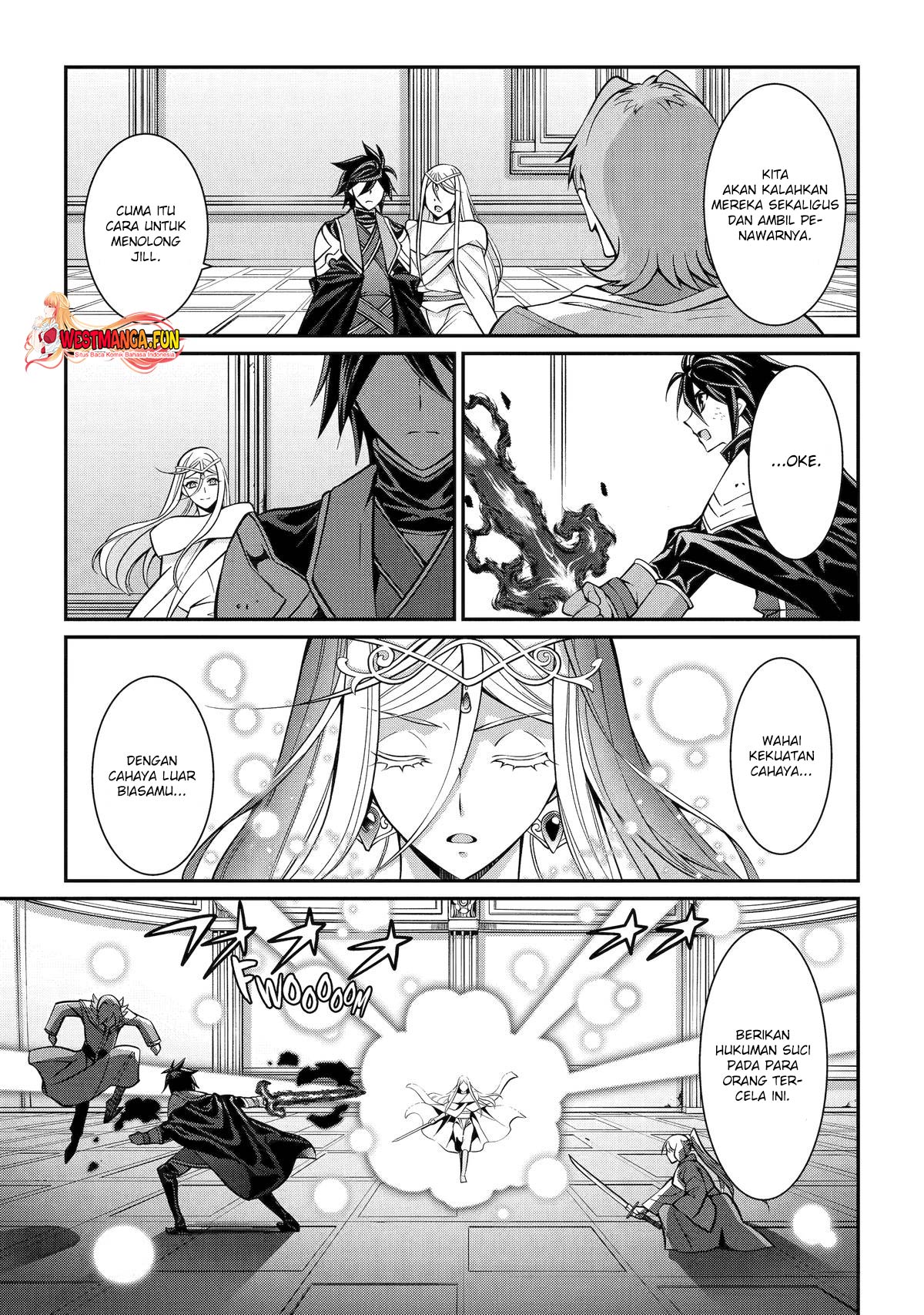 Shikkoku tsukai no saikyo yusha nakama zen’in ni uragira retanode saikyo no mamono Chapter 82 Gambar 32