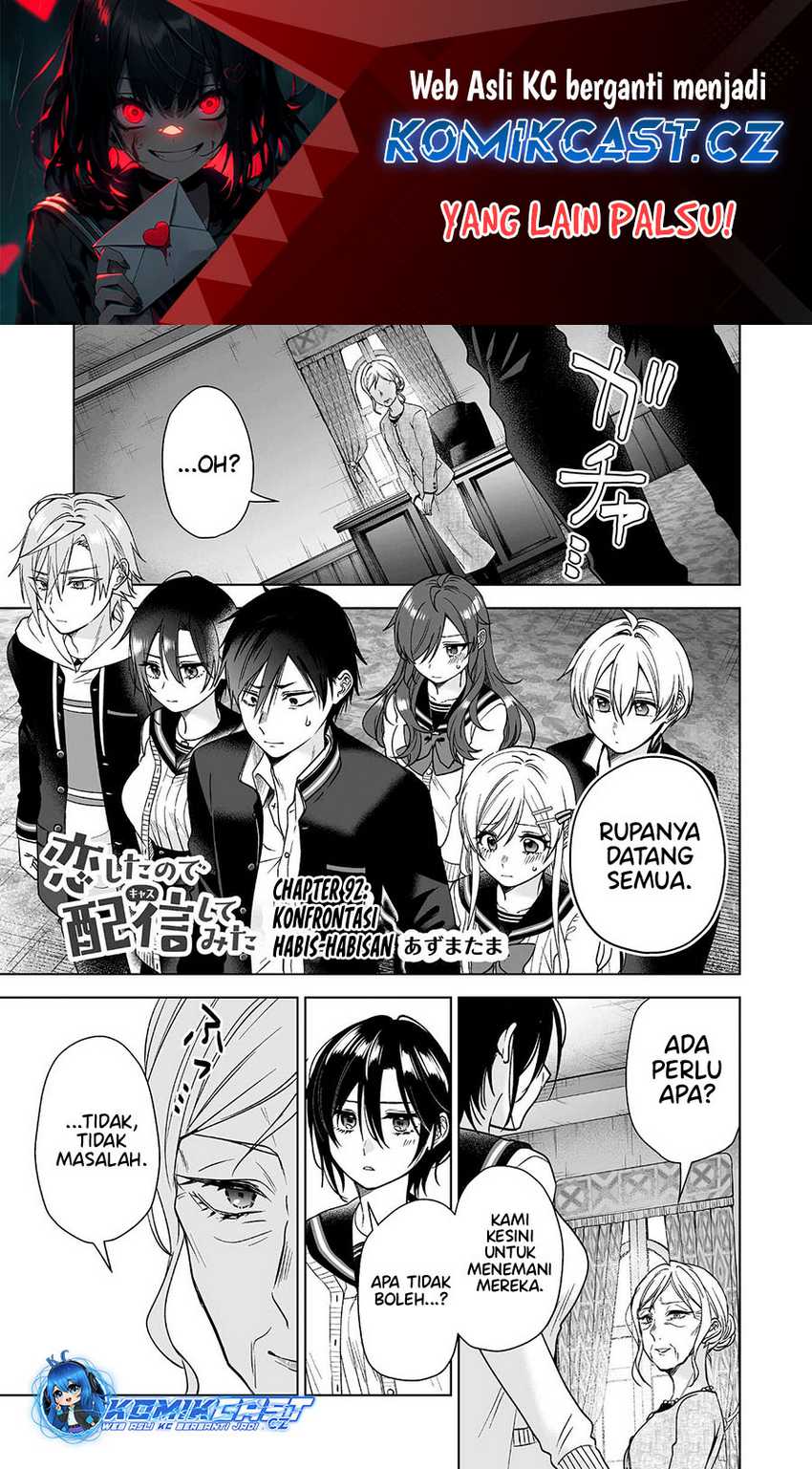 Baca Manga Koi Shita no de, Haishin Shite Mita Chapter 92 Gambar 2