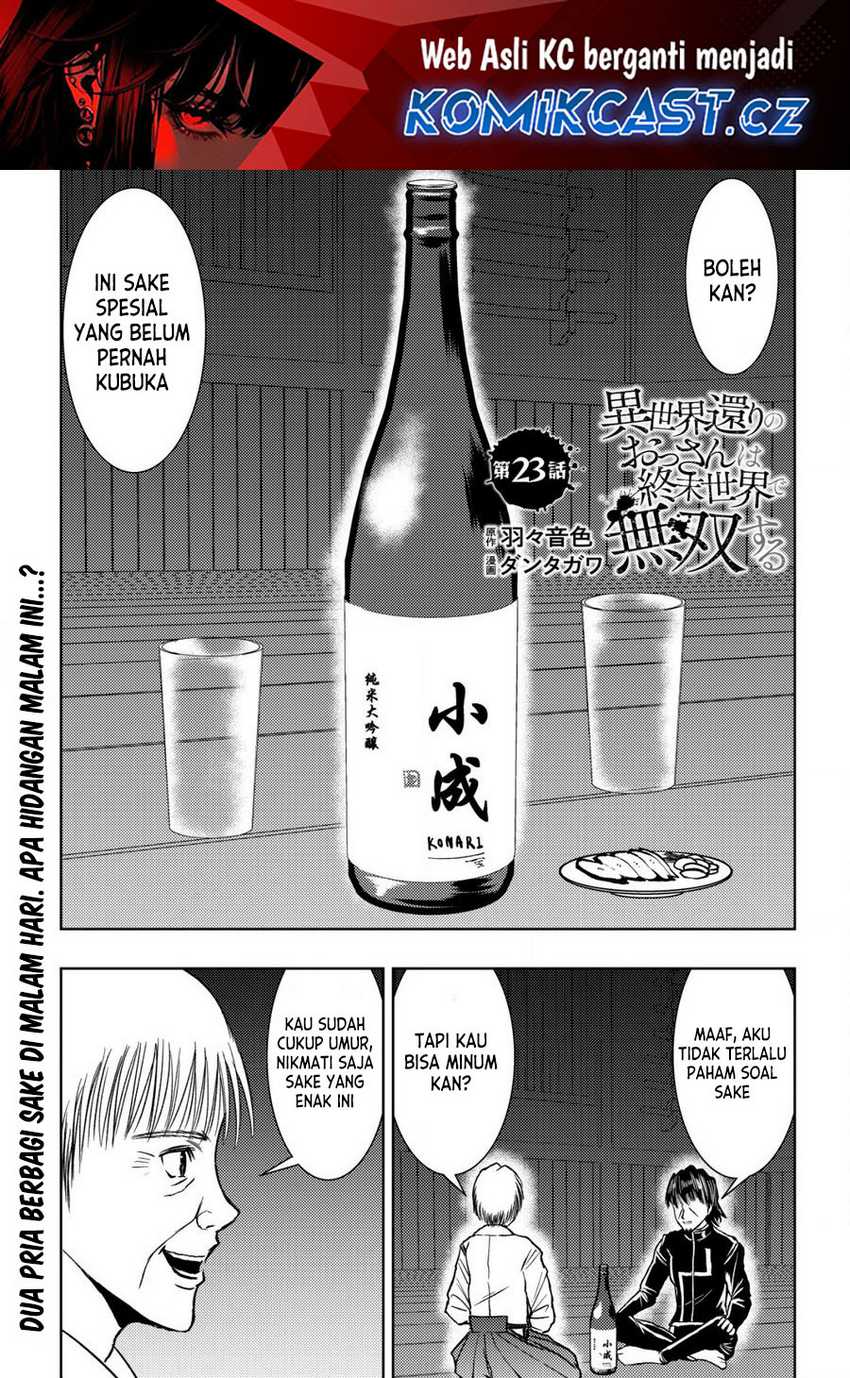Baca Manga Isekai Kaeri no Ossan wa Shuumatsu de Sekai de Musou Suru Chapter 23 Gambar 2