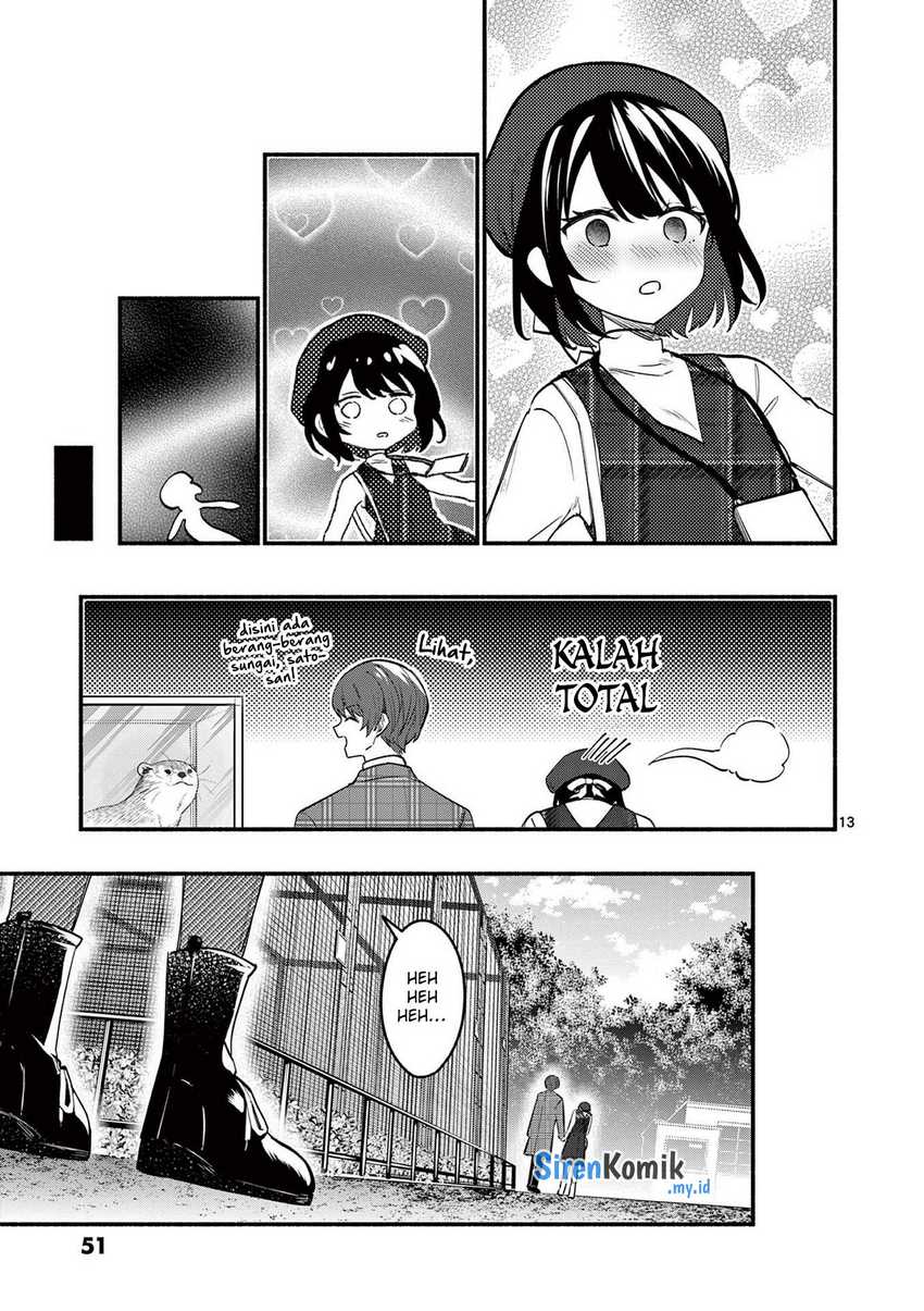 Shiotaiou no Sato-san ga Ore ni dake Amai Chapter 70 Gambar 14