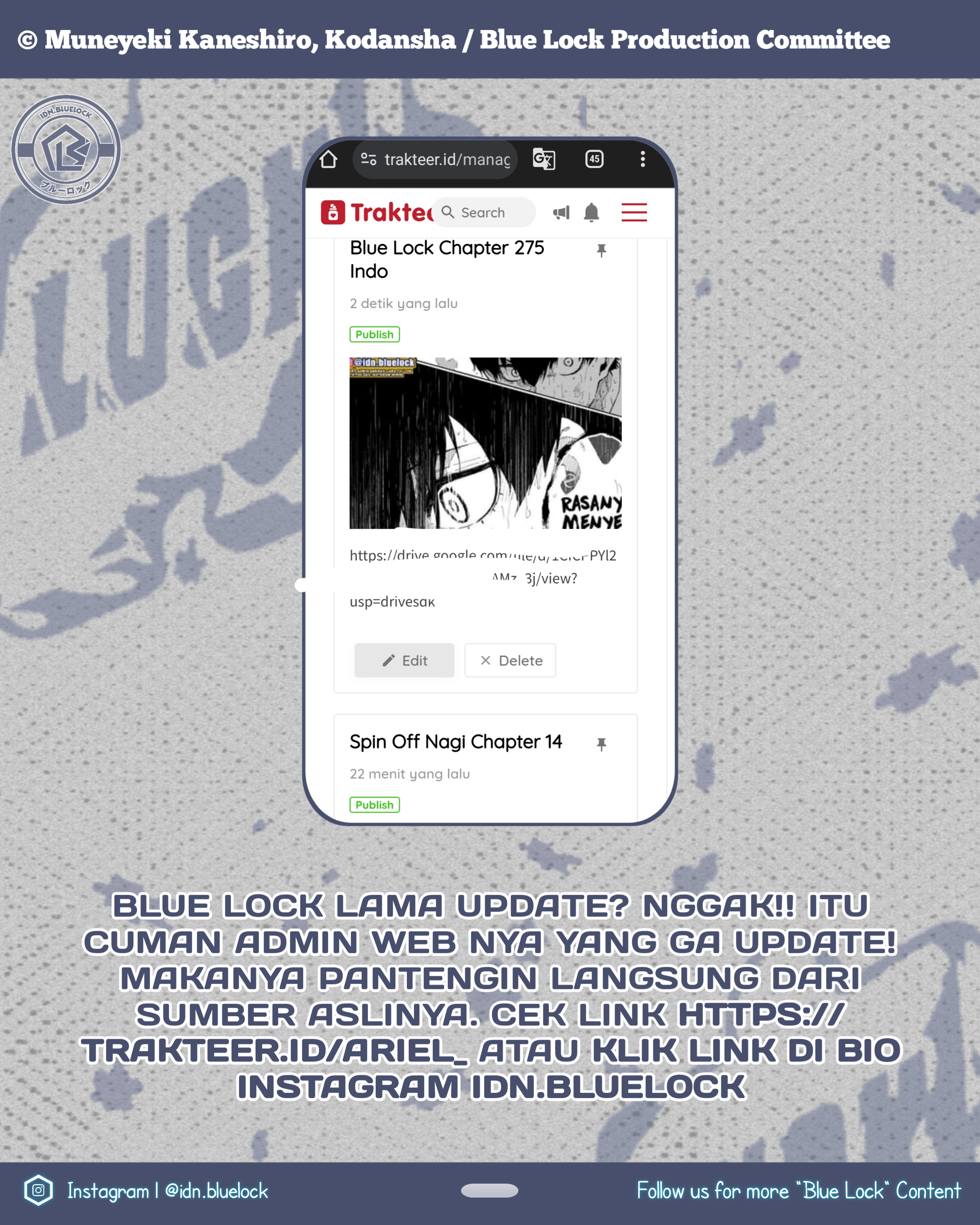 Blue Lock Chapter 274 Gambar 23