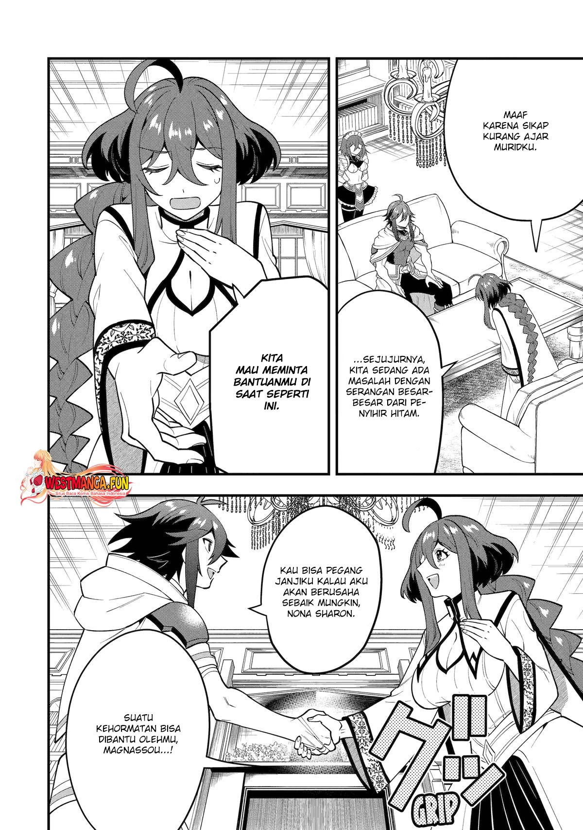 Kouryakuhon o Kushi Suru Saikyou no Mahoutsukai ~”meirei sa sero” to wa Iwa Senai Oreryuu Mao Tobatsu Saizen Ruuto ~ Chapter 62 Gambar 16