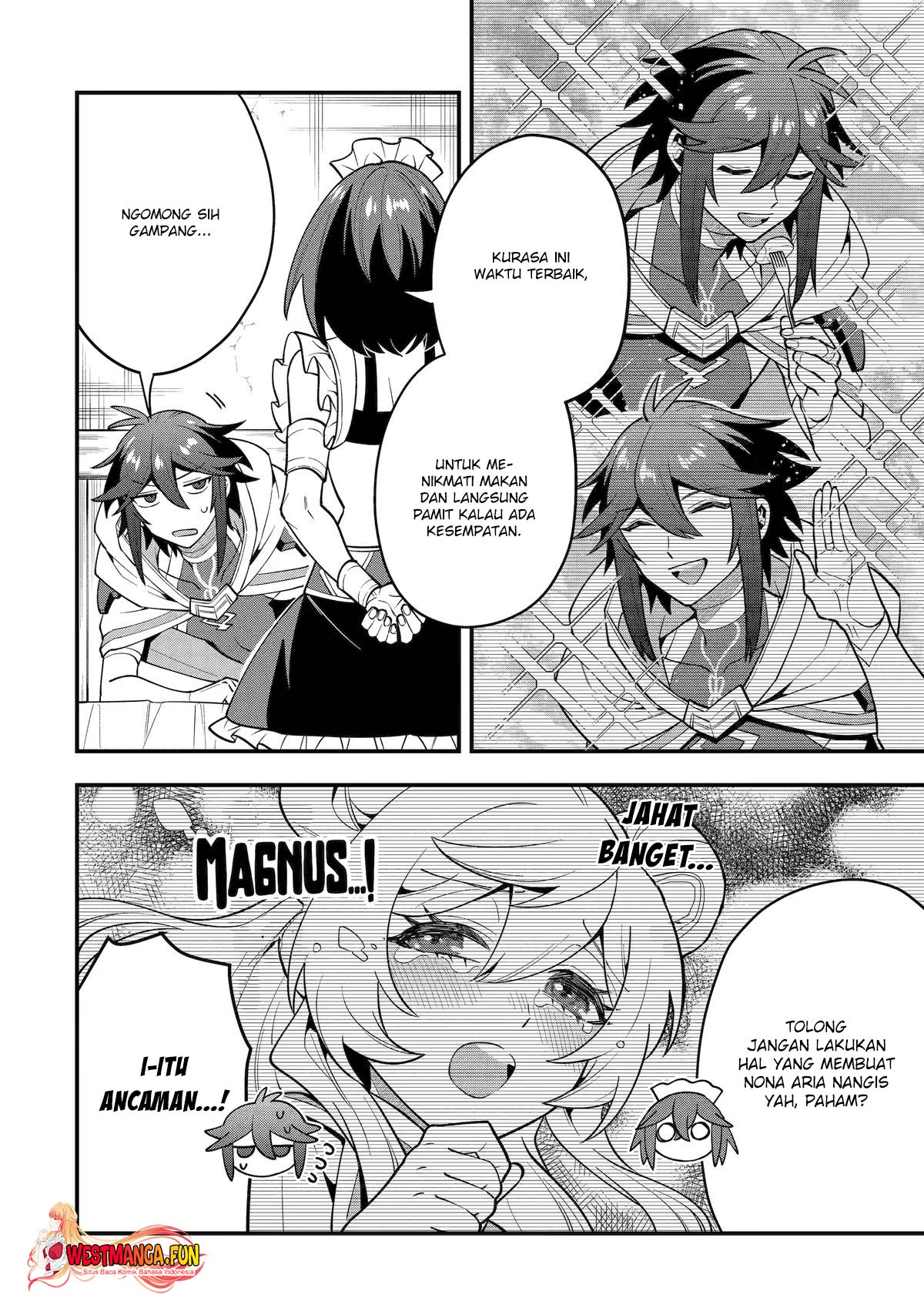 Kouryakuhon o Kushi Suru Saikyou no Mahoutsukai ~”meirei sa sero” to wa Iwa Senai Oreryuu Mao Tobatsu Saizen Ruuto ~ Chapter 62 Gambar 23