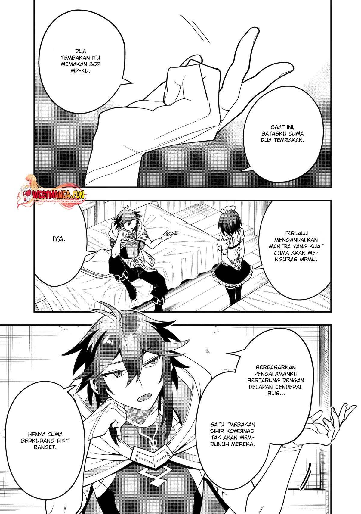 Kouryakuhon o Kushi Suru Saikyou no Mahoutsukai ~”meirei sa sero” to wa Iwa Senai Oreryuu Mao Tobatsu Saizen Ruuto ~ Chapter 62 Gambar 26