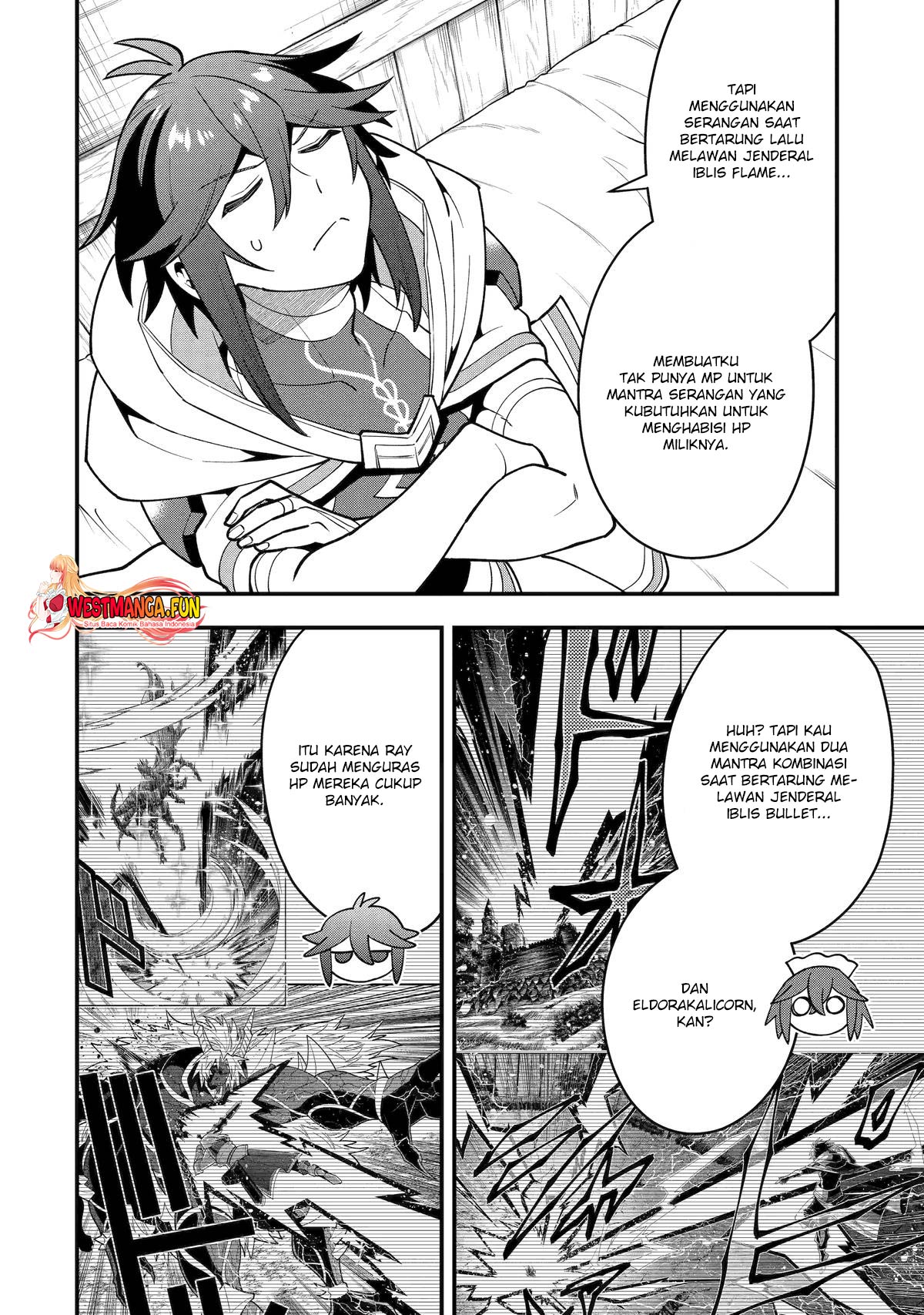 Kouryakuhon o Kushi Suru Saikyou no Mahoutsukai ~”meirei sa sero” to wa Iwa Senai Oreryuu Mao Tobatsu Saizen Ruuto ~ Chapter 62 Gambar 27