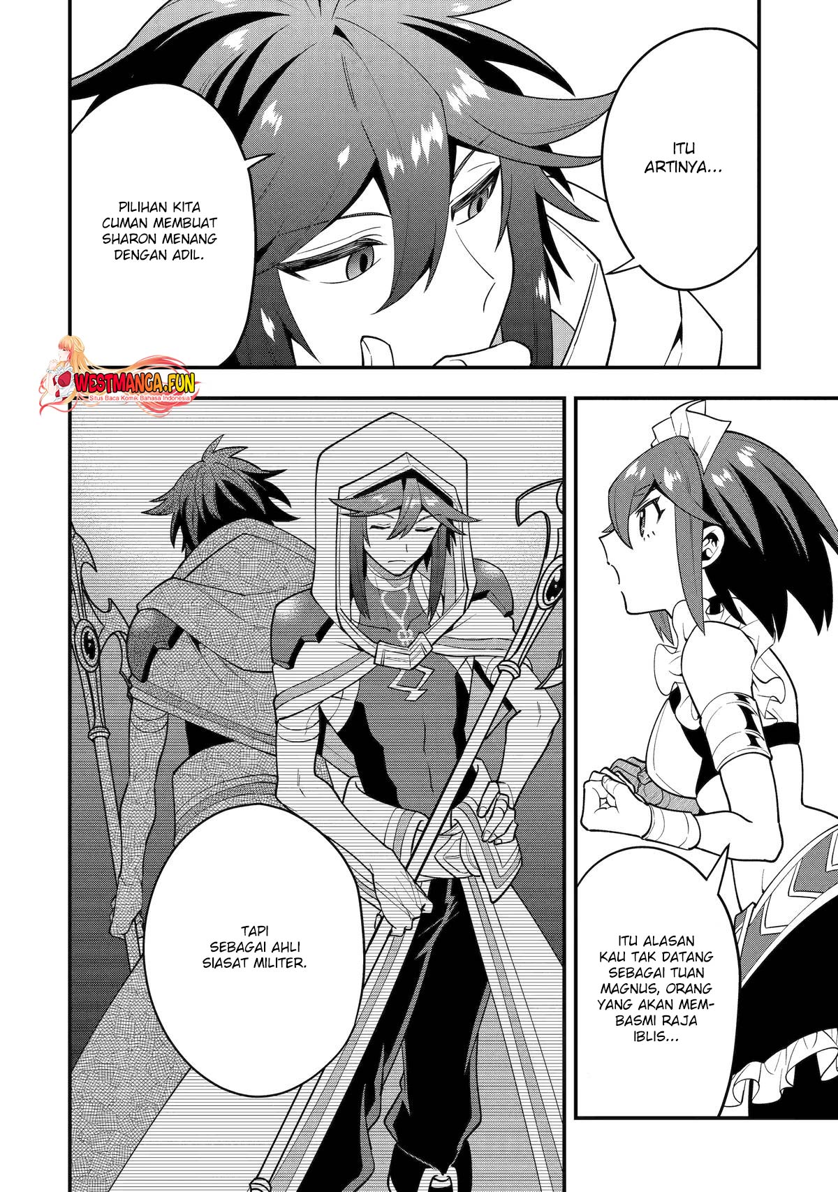 Kouryakuhon o Kushi Suru Saikyou no Mahoutsukai ~”meirei sa sero” to wa Iwa Senai Oreryuu Mao Tobatsu Saizen Ruuto ~ Chapter 62 Gambar 29