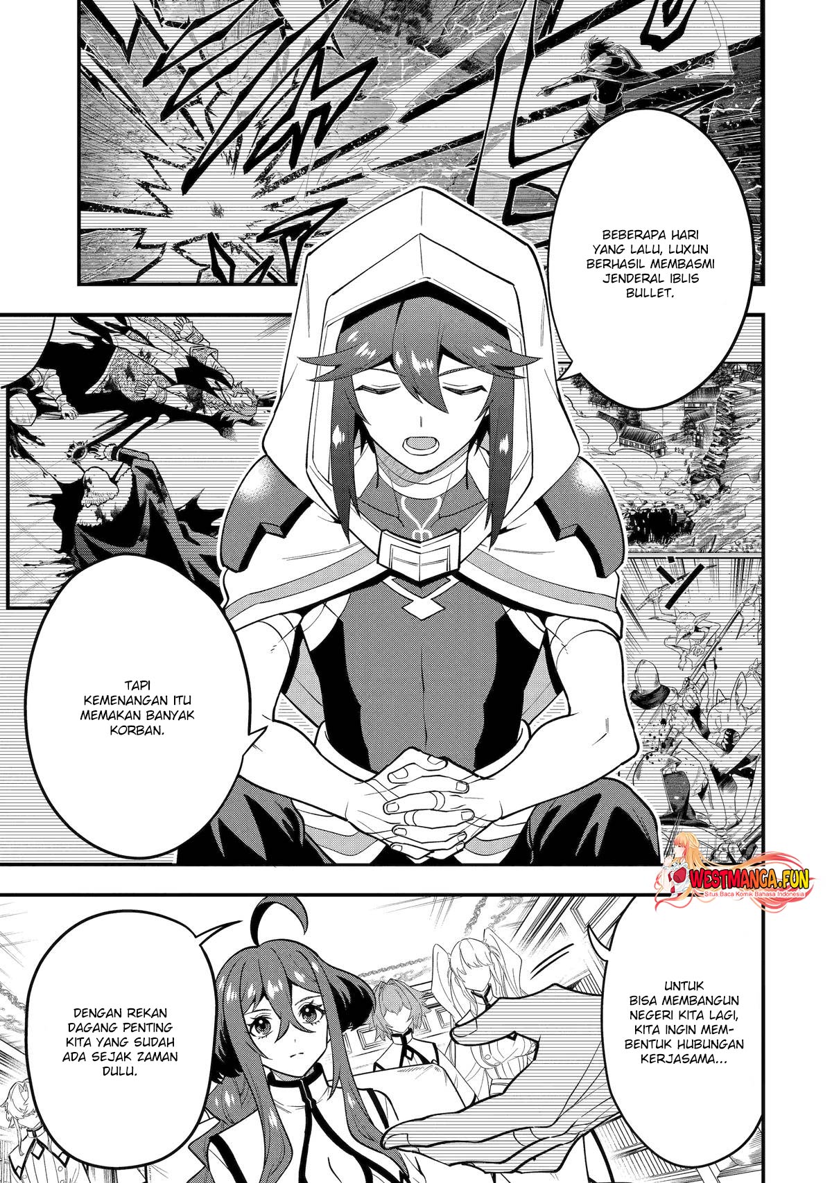 Kouryakuhon o Kushi Suru Saikyou no Mahoutsukai ~”meirei sa sero” to wa Iwa Senai Oreryuu Mao Tobatsu Saizen Ruuto ~ Chapter 62 Gambar 5
