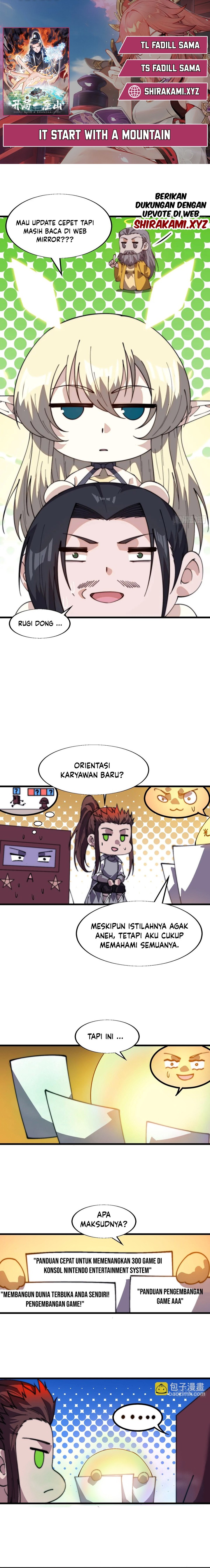 Baca Komik It Starts With A Mountain Chapter 853 Gambar 1