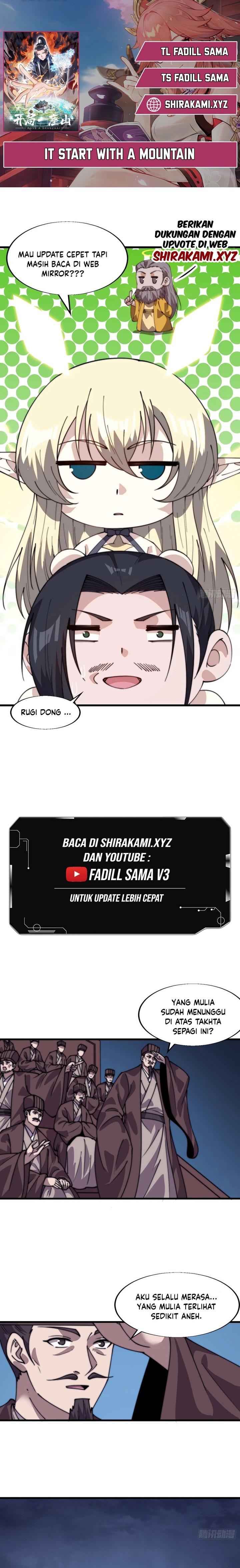 Baca Komik It Starts With A Mountain Chapter 849 Gambar 1