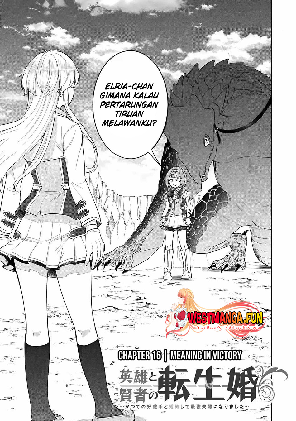 Baca Manga Eiyuu to Kenja no Tensei Kon Chapter 16 Gambar 2