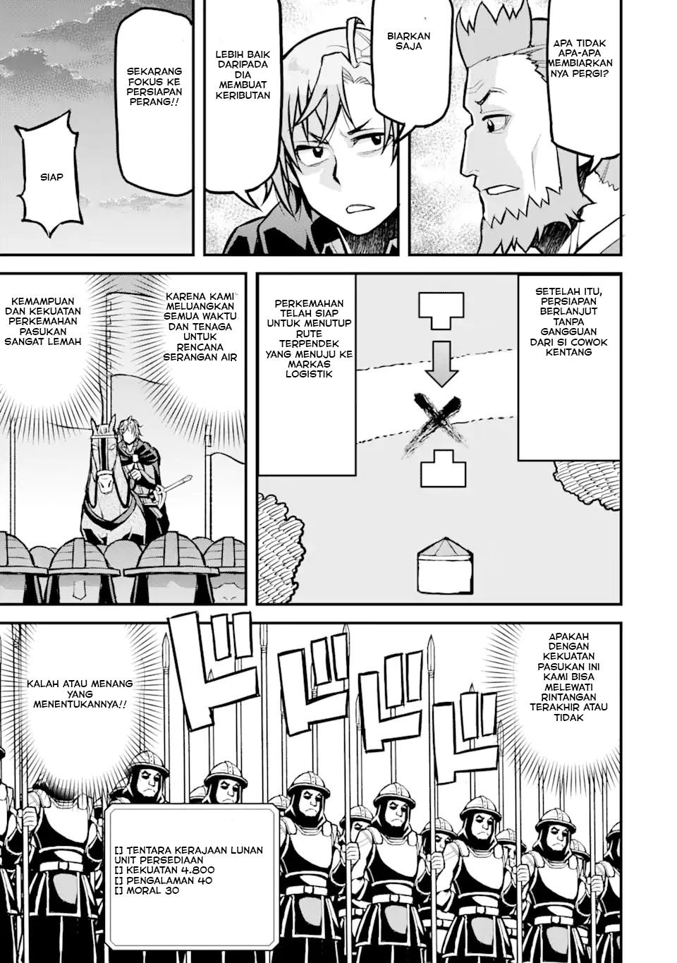 Ore dake Level ga Agaru Sekai de Akutoku Ryoushu ni Natteita Chapter 30 Gambar 8