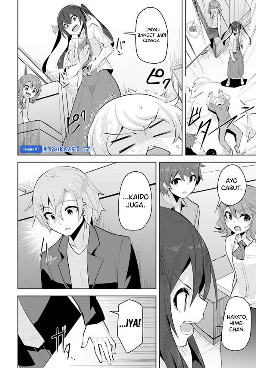 Tenkou-saki no Seiso Karen na Bishoujo ga, Mukashi Danshi to Omotte Issho ni Asonda Osananajimi datta Ken Chapter 20 Gambar 31