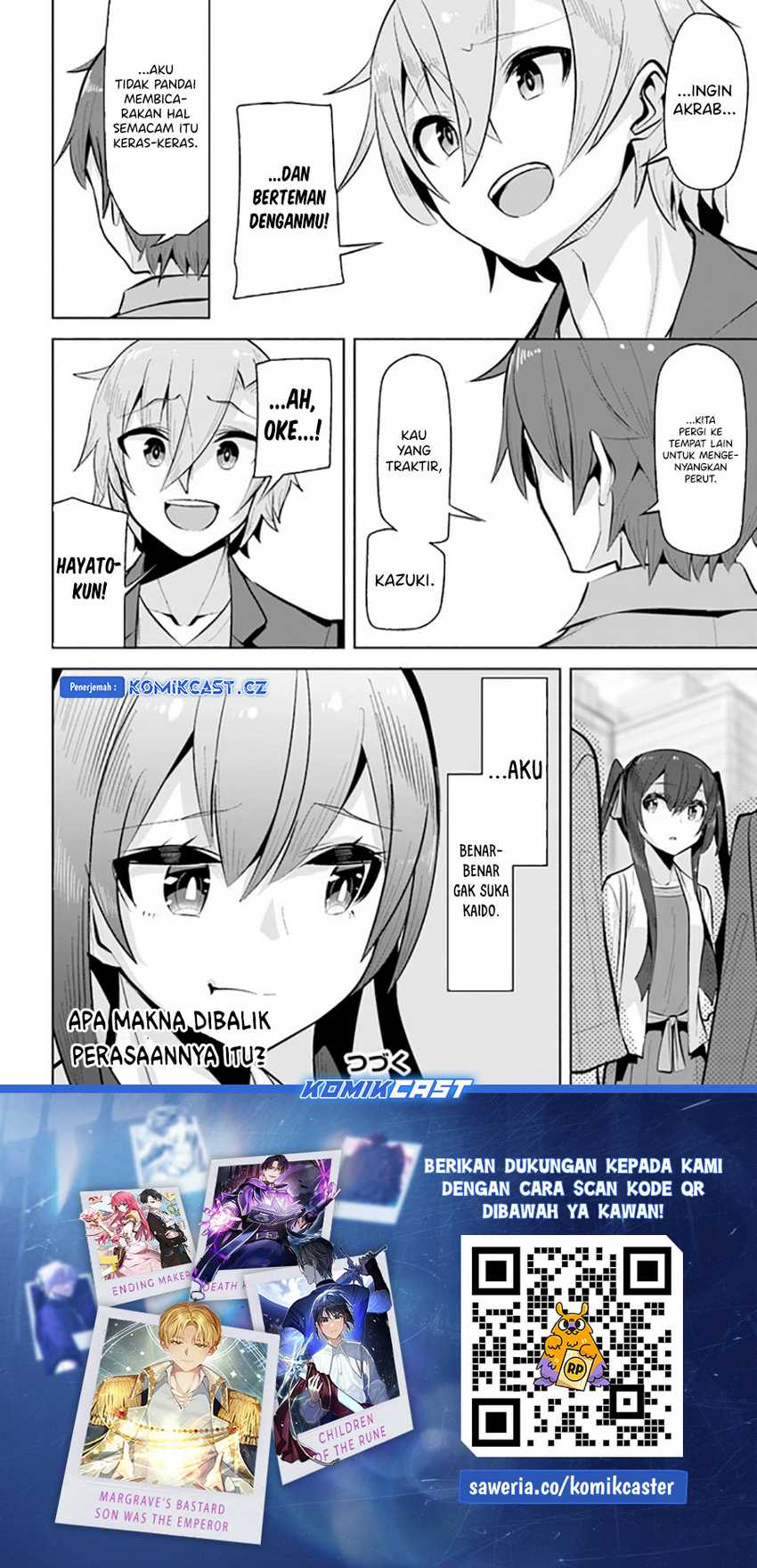 Tenkou-saki no Seiso Karen na Bishoujo ga, Mukashi Danshi to Omotte Issho ni Asonda Osananajimi datta Ken Chapter 20 Gambar 33