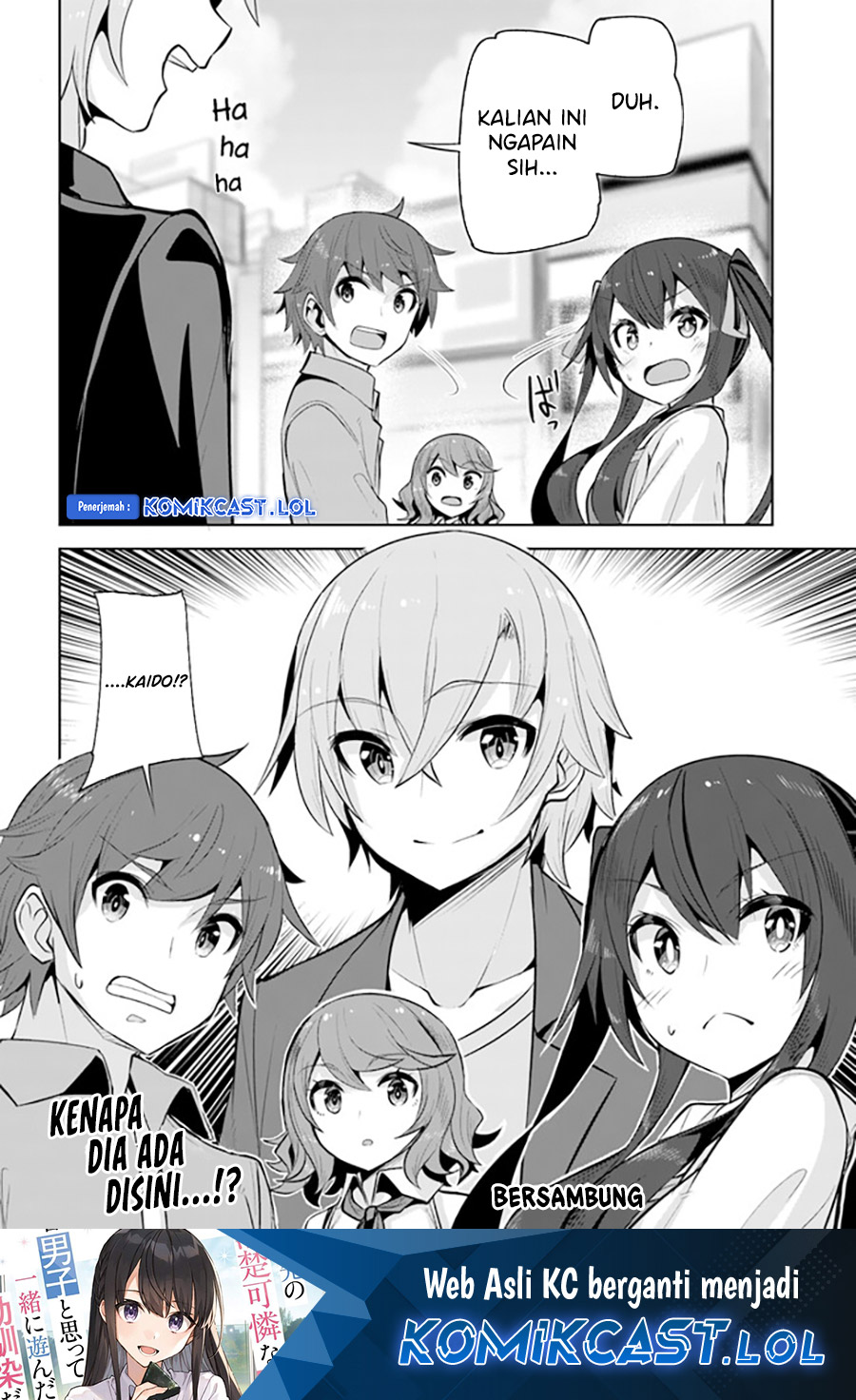 Tenkou-saki no Seiso Karen na Bishoujo ga, Mukashi Danshi to Omotte Issho ni Asonda Osananajimi datta Ken Chapter 19 Gambar 33