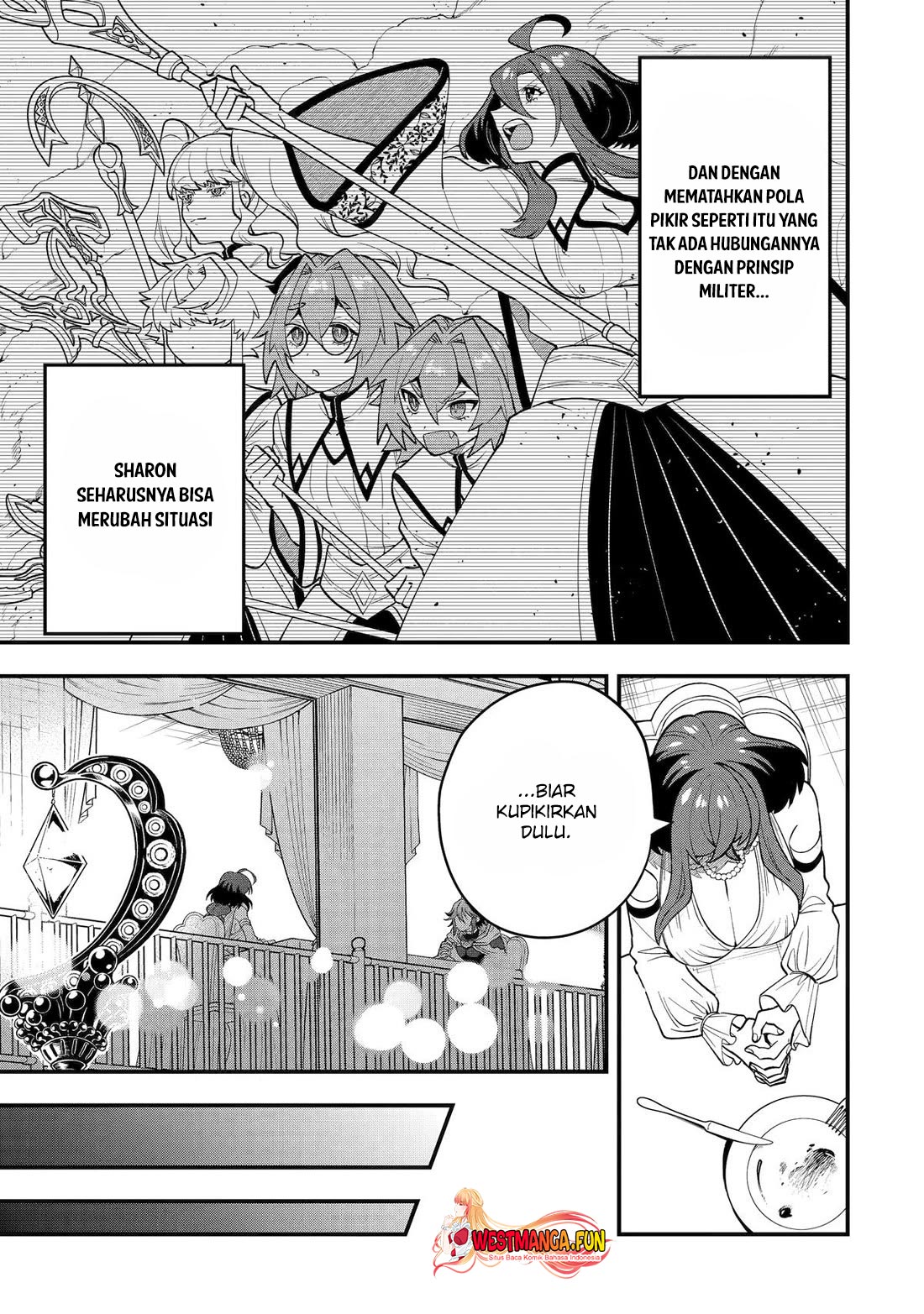 Kouryakuhon o Kushi Suru Saikyou no Mahoutsukai ~”meirei sa sero” to wa Iwa Senai Oreryuu Mao Tobatsu Saizen Ruuto ~ Chapter 63 Gambar 24