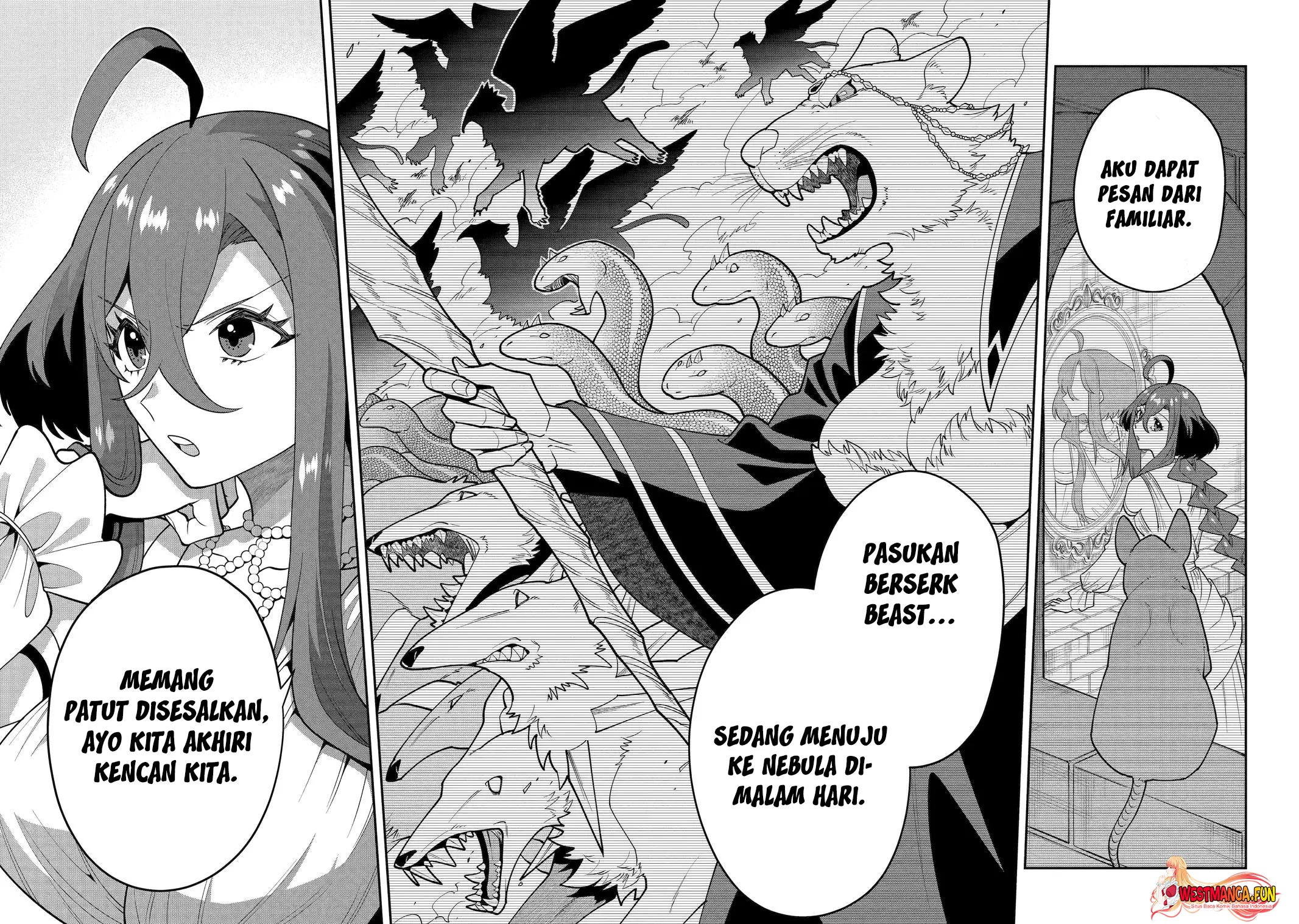 Kouryakuhon o Kushi Suru Saikyou no Mahoutsukai ~”meirei sa sero” to wa Iwa Senai Oreryuu Mao Tobatsu Saizen Ruuto ~ Chapter 63 Gambar 29