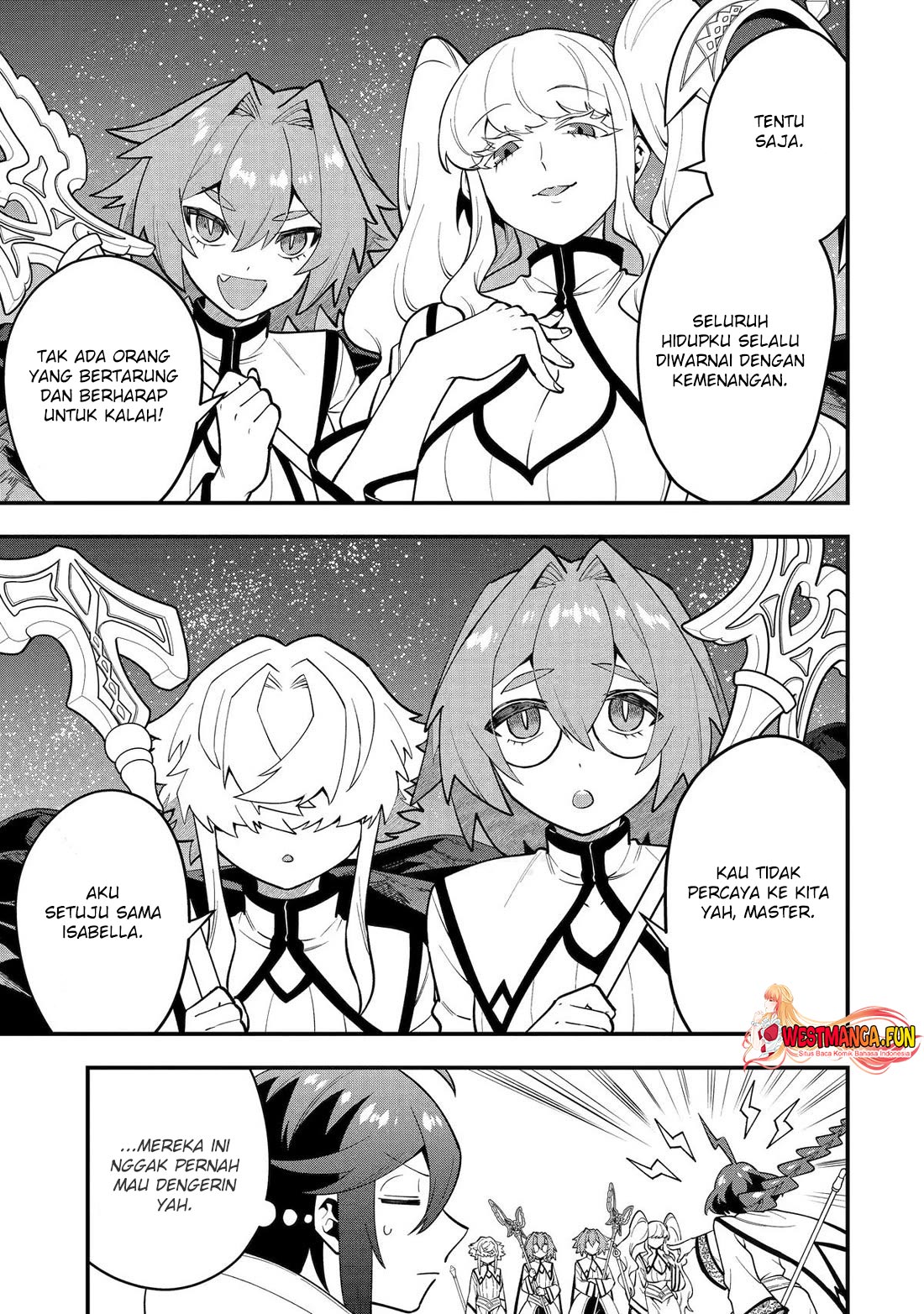 Kouryakuhon o Kushi Suru Saikyou no Mahoutsukai ~”meirei sa sero” to wa Iwa Senai Oreryuu Mao Tobatsu Saizen Ruuto ~ Chapter 63 Gambar 31