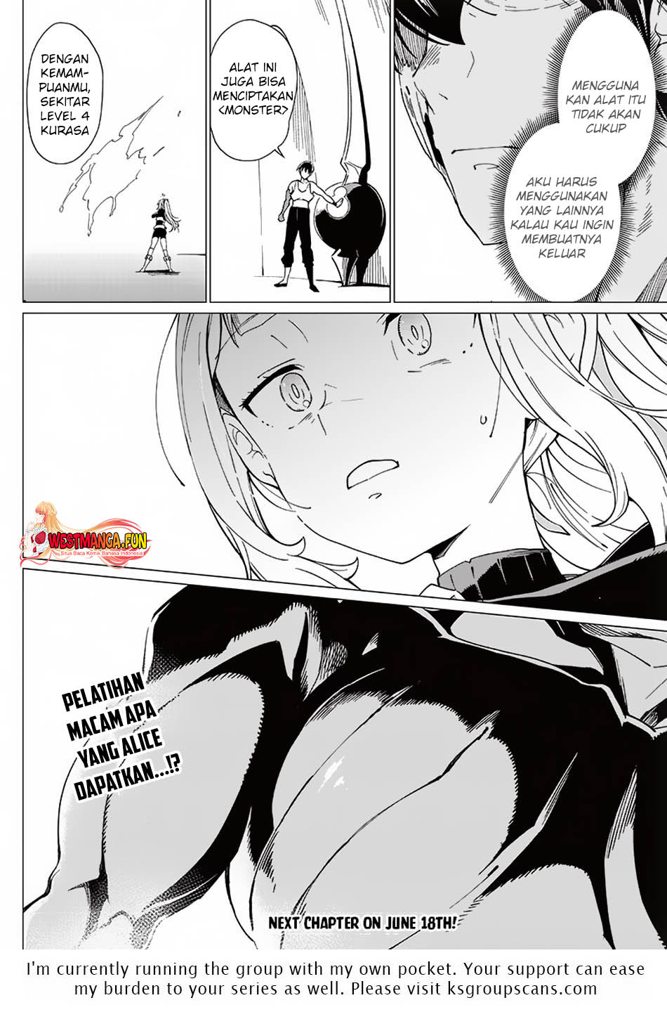 Ghoul ga Sekai wo Sukutta Koto wo Watashi dake ga shitteiru Chapter 18 Gambar 15